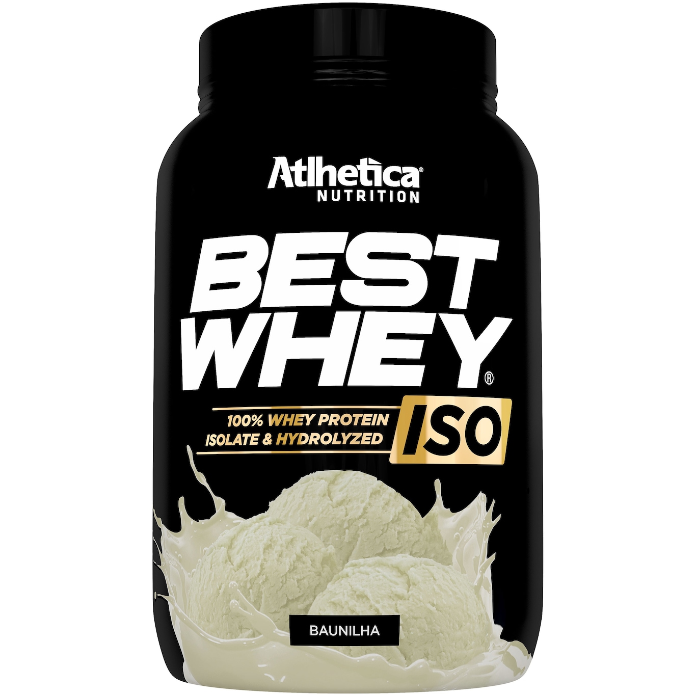 Whey Protein Atlhetica Baunilha Best ISO - 900g - Foto 1