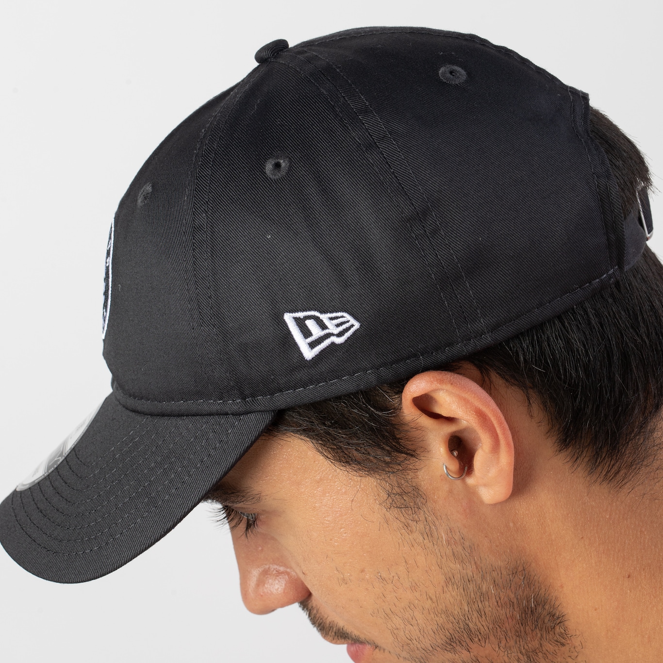 Boné Aba Curva New Era 920 Brooklyn Nets - Strapback - Adulto - Foto 5