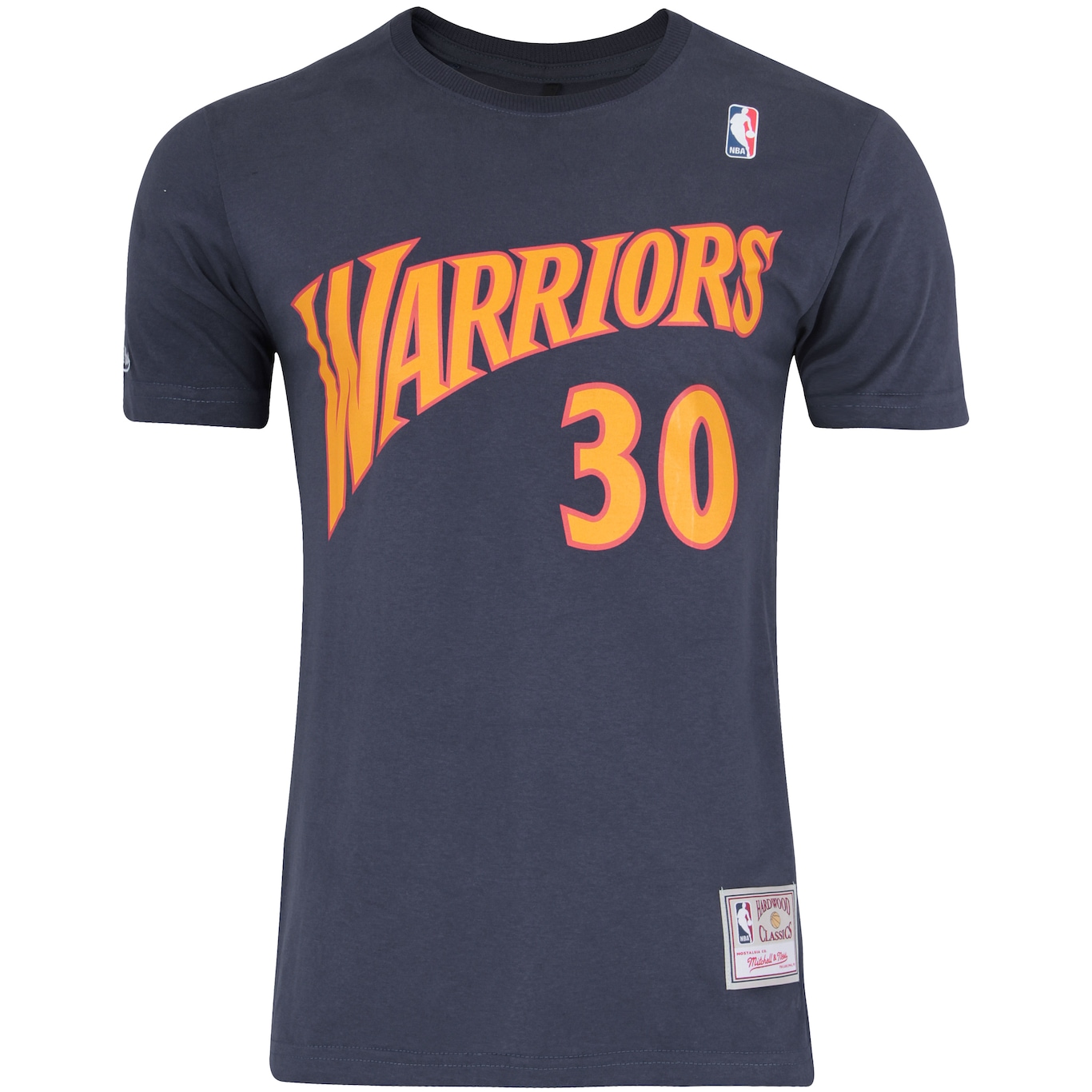 Camiseta Mitchell & Ness Golden State Warriors Name and Number - Masculina - Foto 1