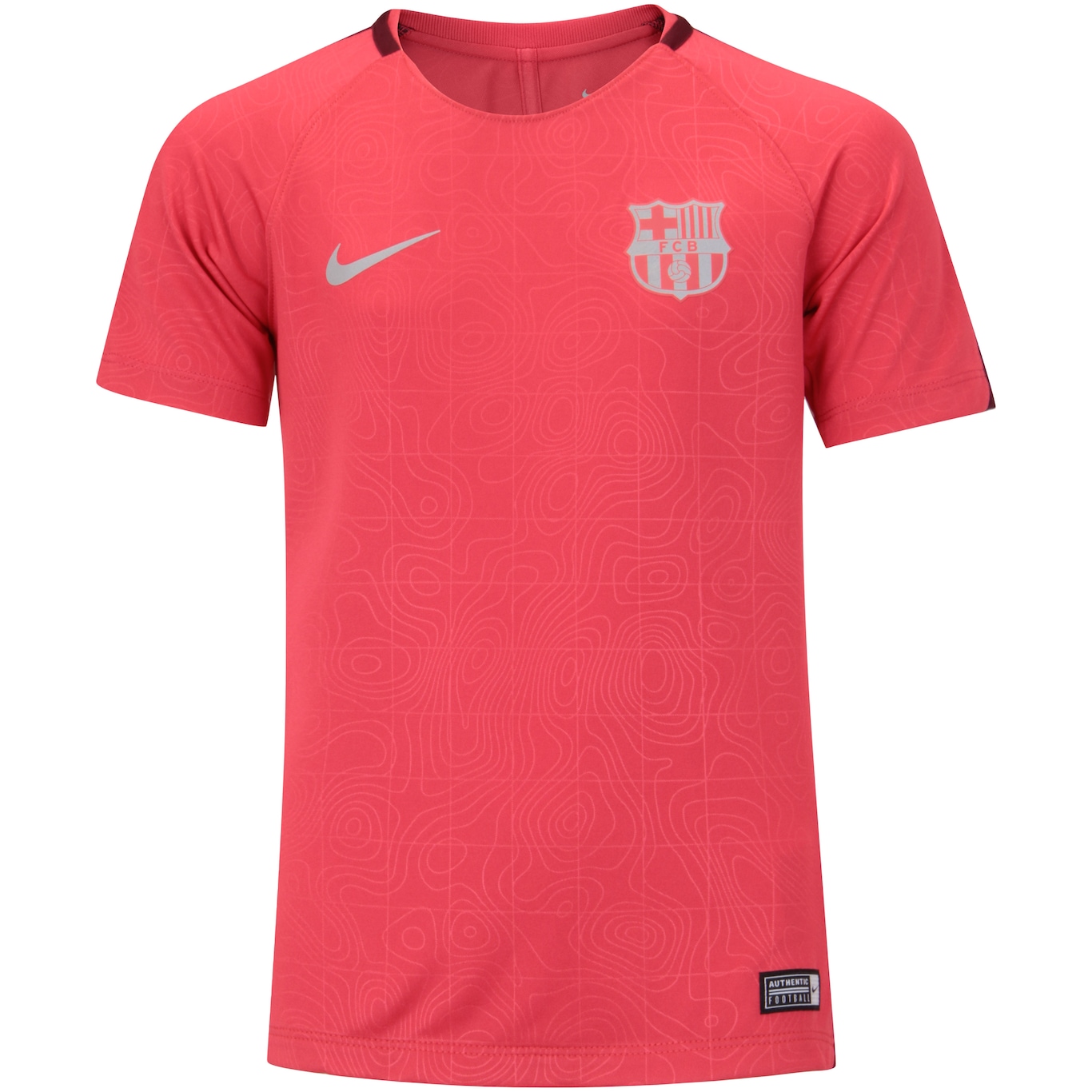 Camisa de Treino Barcelona 18/19 Nike Breathe - Infantil