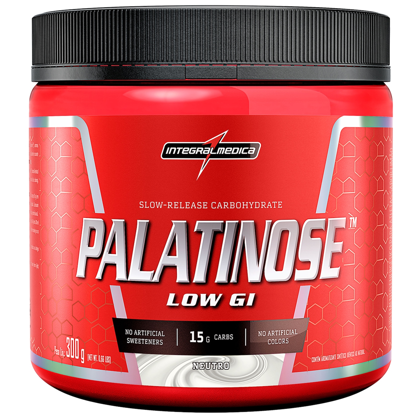 Palatinose LOW GI Integralmédica - Neutro - 300 g - Foto 1