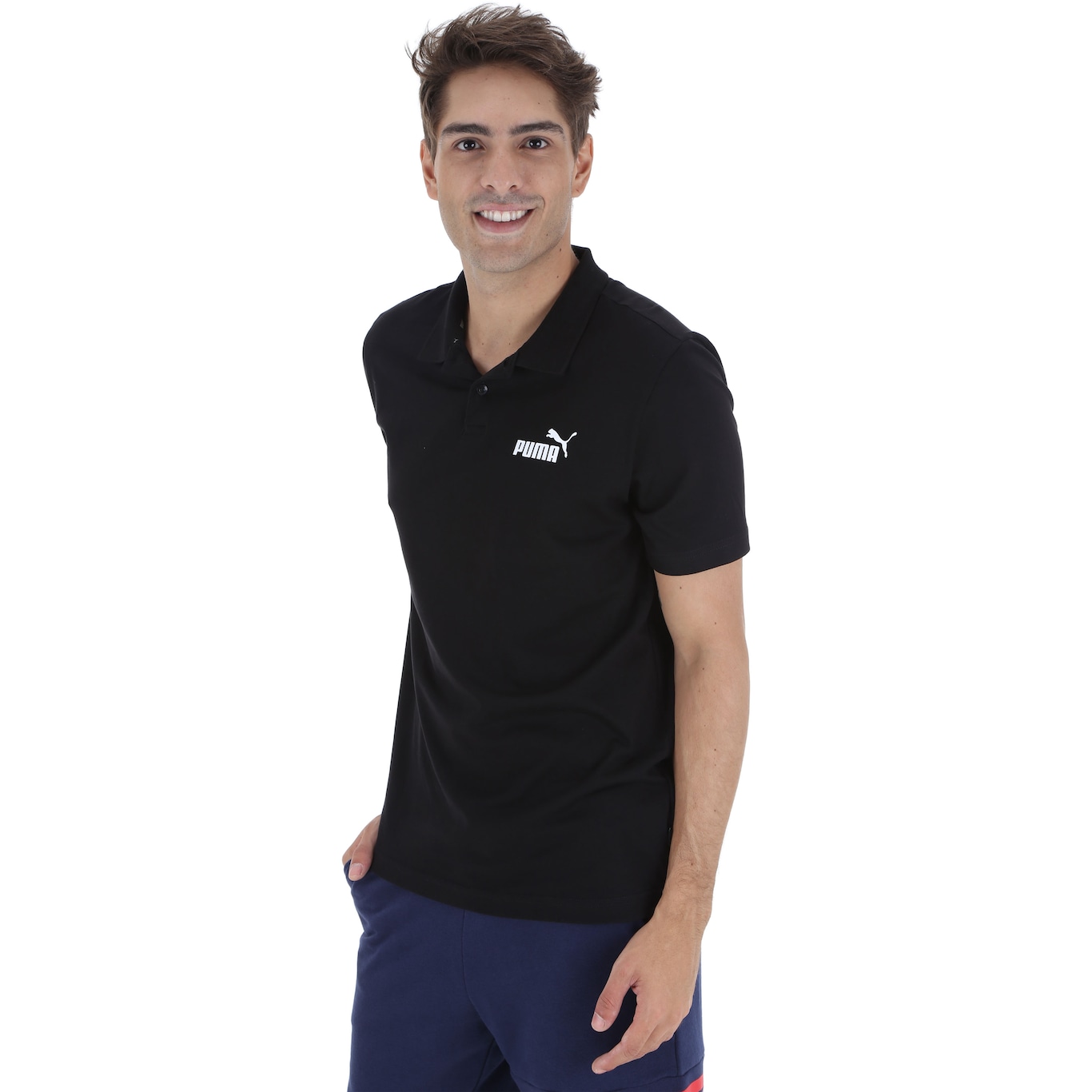 Camisa Polo Puma Ess Jersey - Masculina - Video 1