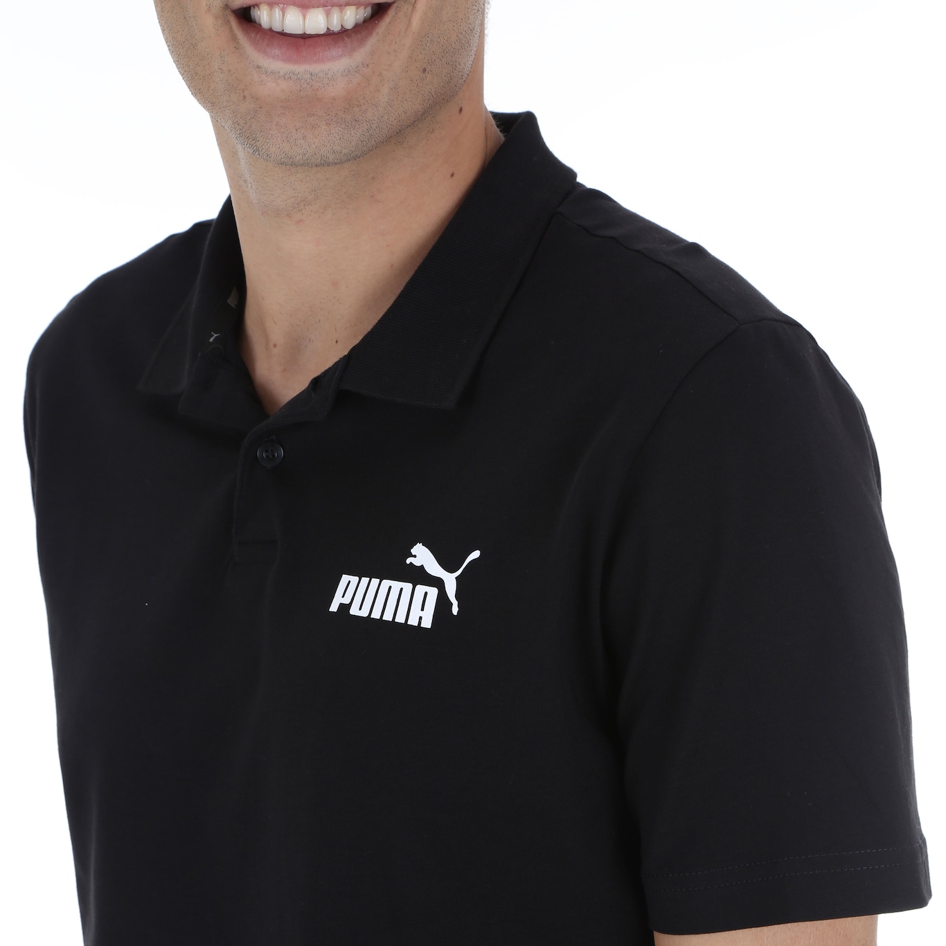 Camisa Polo Puma Ess Jersey - Masculina - Foto 4