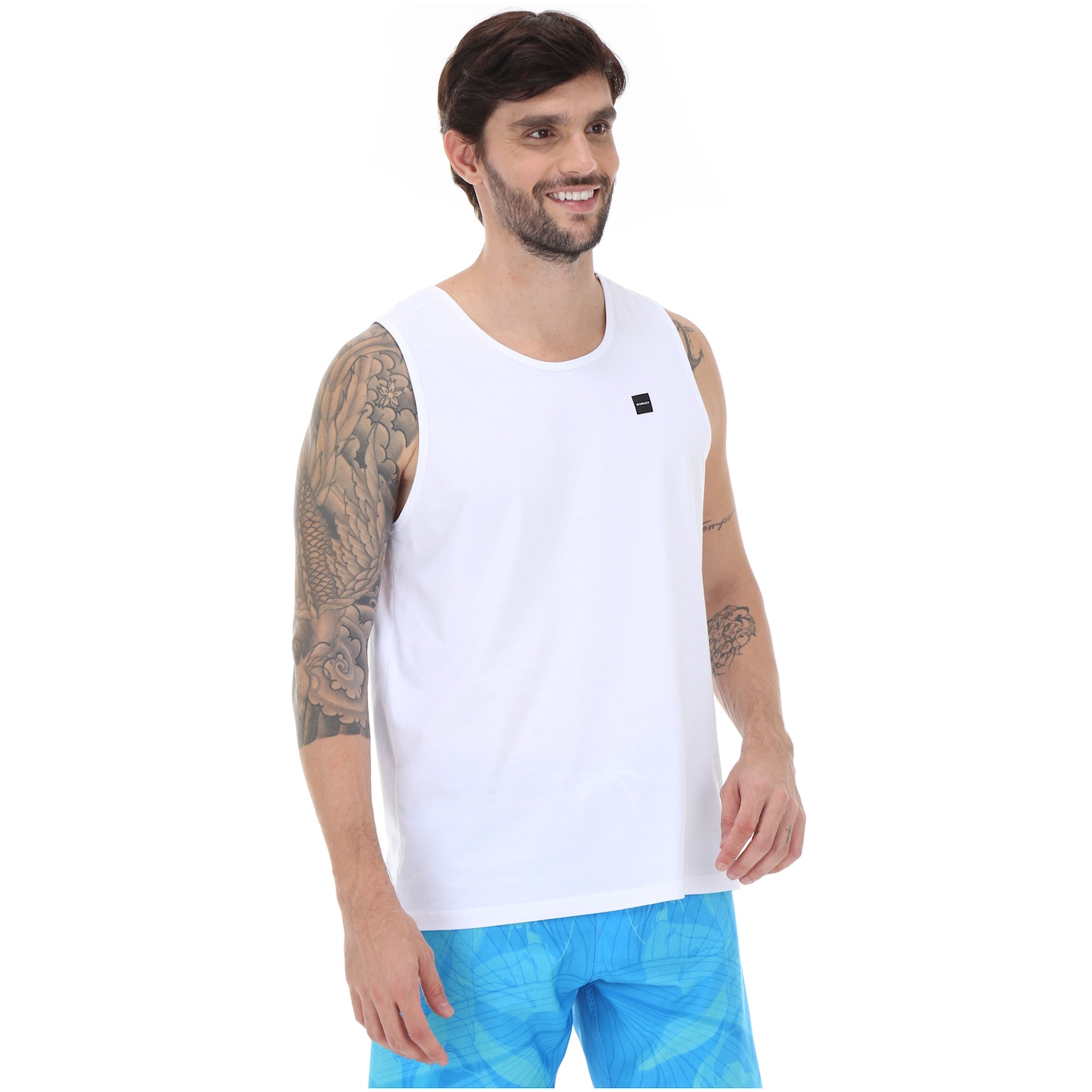 Camiseta Regata Oakley Patch 2.0 Tank - Masculina - Foto 1