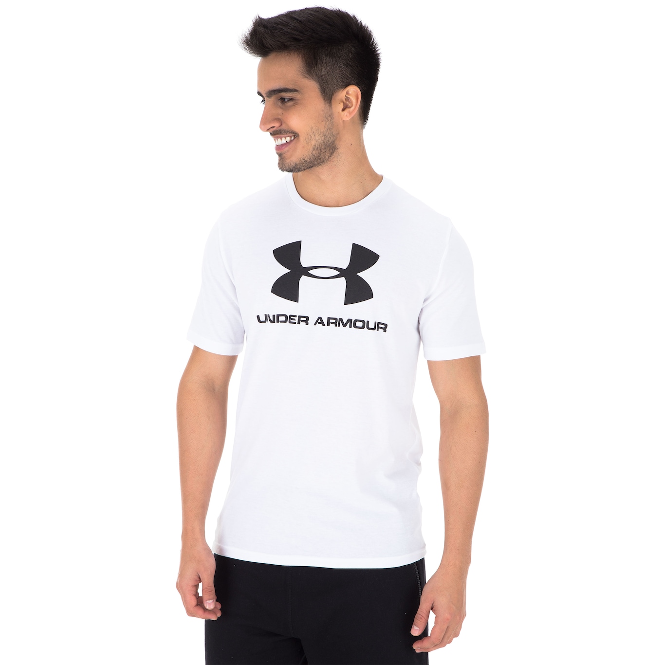 Camiseta Under Armour Logo SS - Masculina - Foto 1