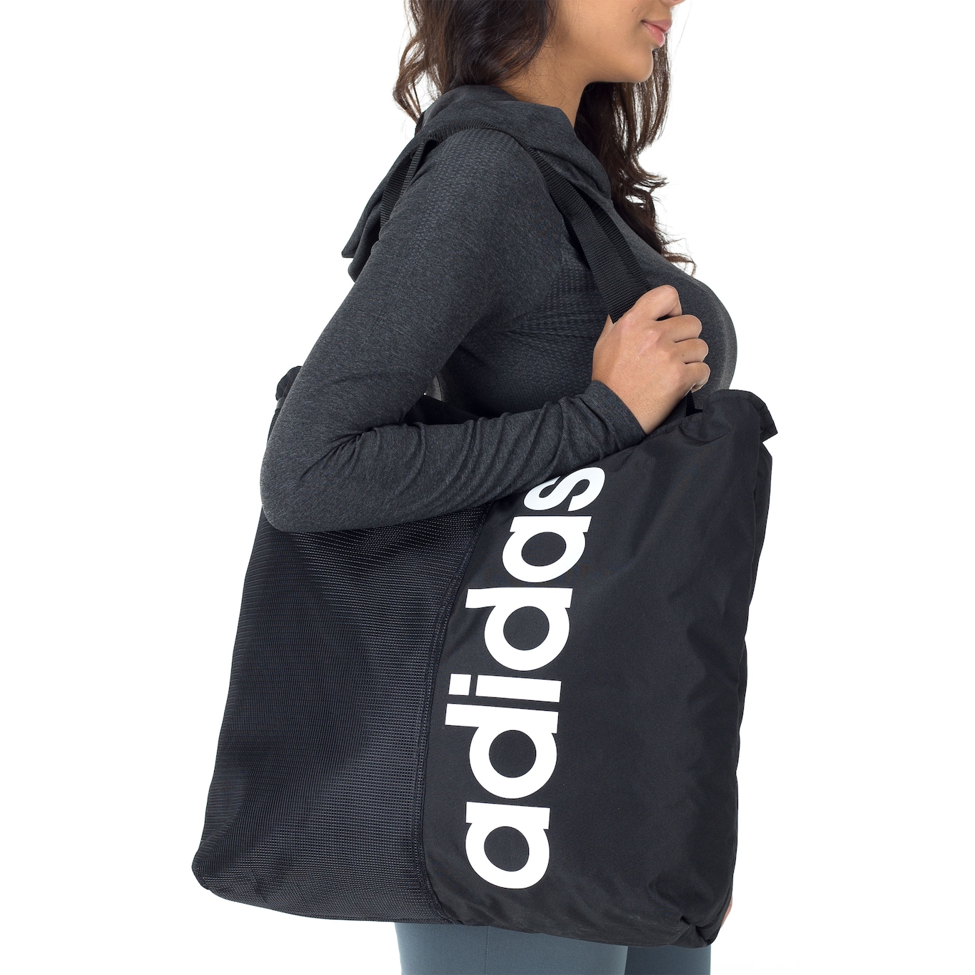 Bolsa adidas Linear Tote - Feminina - Foto 1