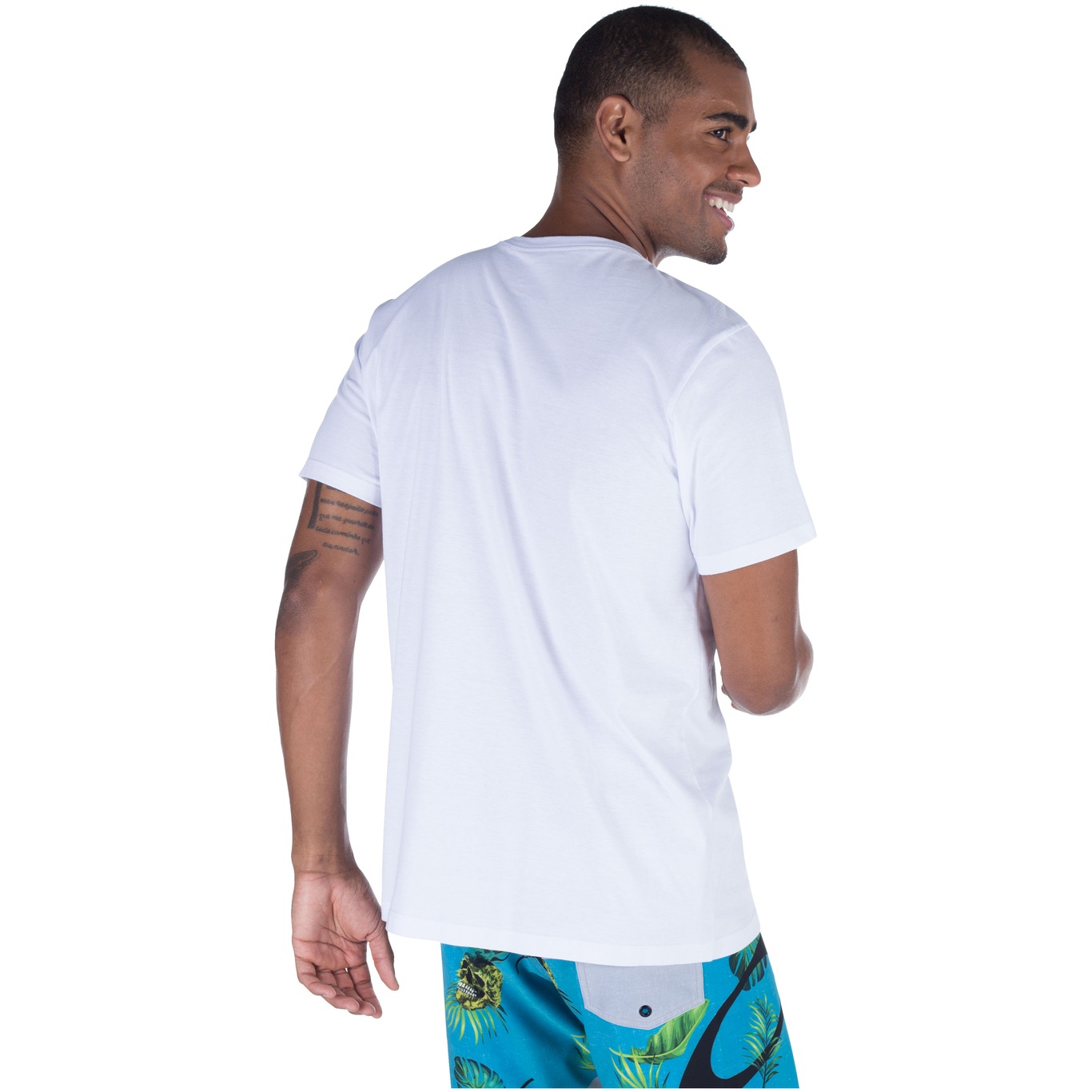 Camiseta Oakley Frog X Iridium Tee Masculina - Branco