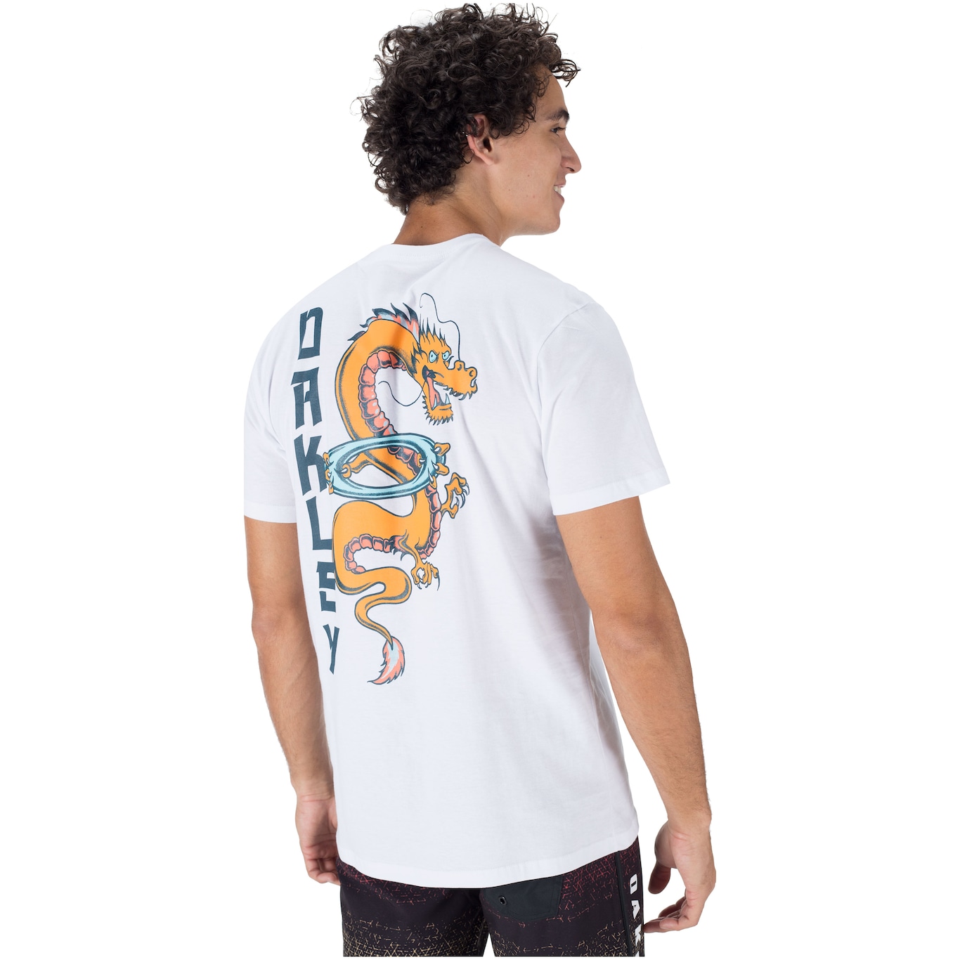 Camiseta Oakley The Dragon Tatto, Camiseta Masculina Oakley Nunca Usado  89083890