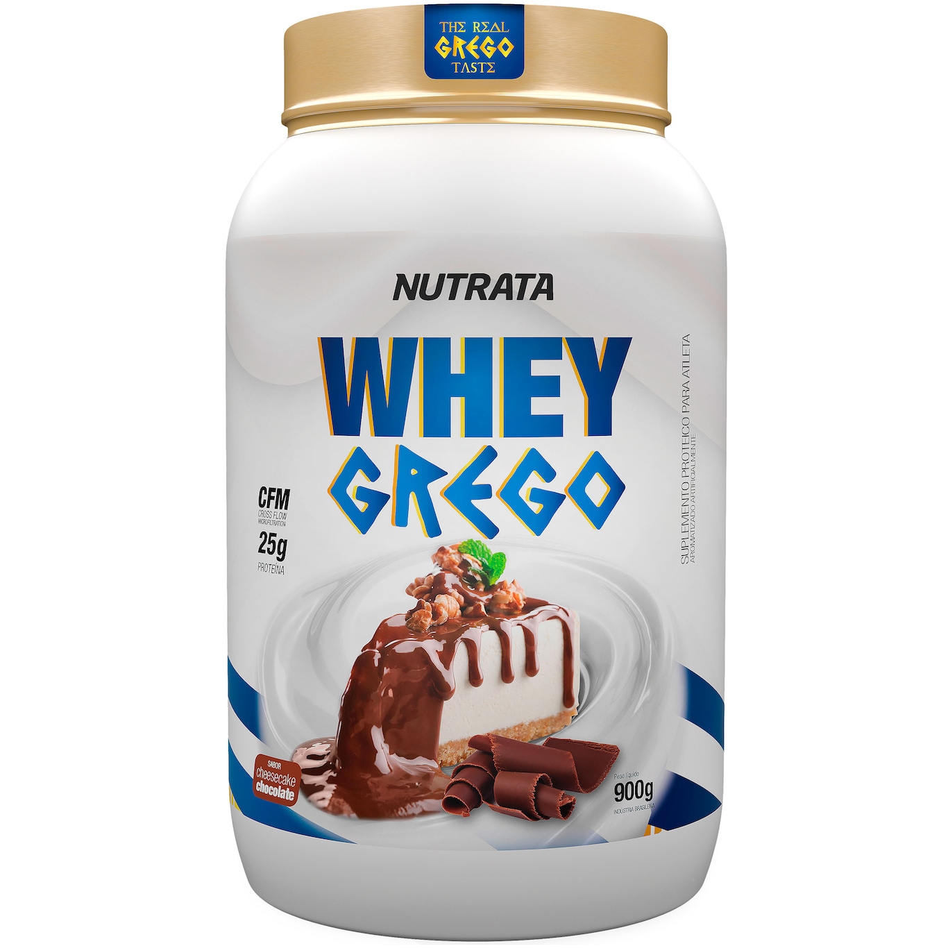 Whey Protein Grego Nutrata Choco 900Gr - Foto 1