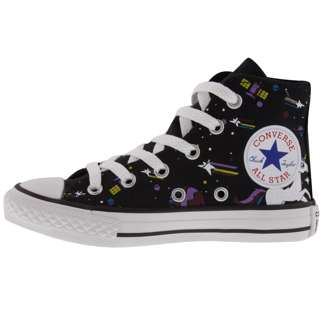 Tênis Infantil Converse Cano Alto Chuck Taylor All Star Unicórnio