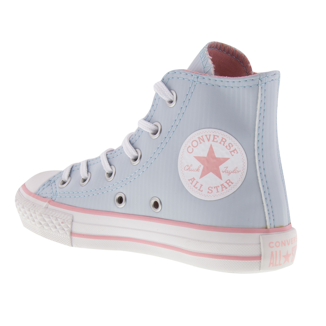 Tênis Infantil Converse All Star Chuck Taylor Cano Alto Azul