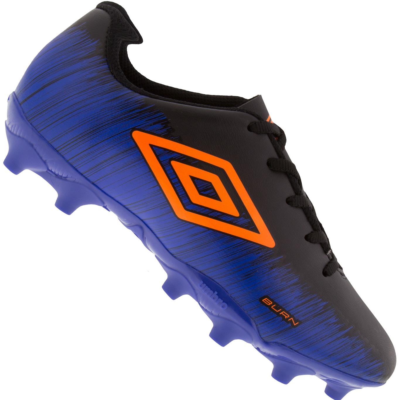 Chuteira de Campo Umbro Burn FG - Infantil - Foto 1