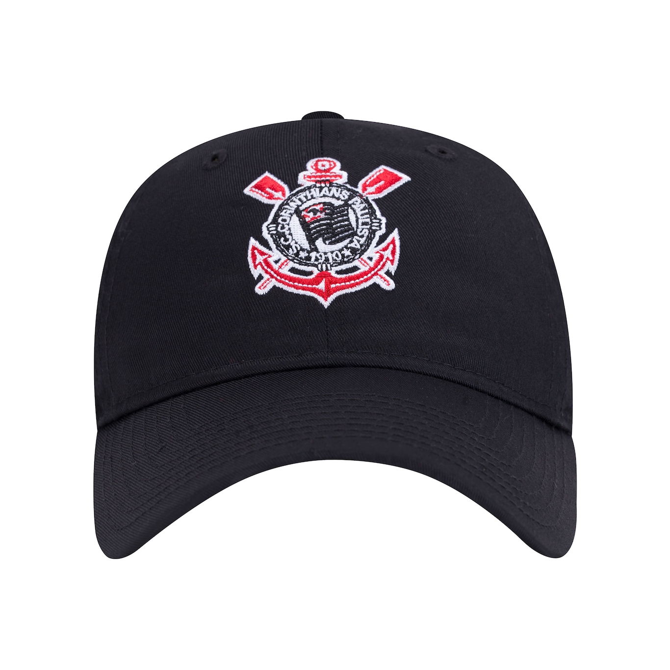 Boné Aba Curva do Corinthians New Era 920 - Strapback - Adulto - Foto 2