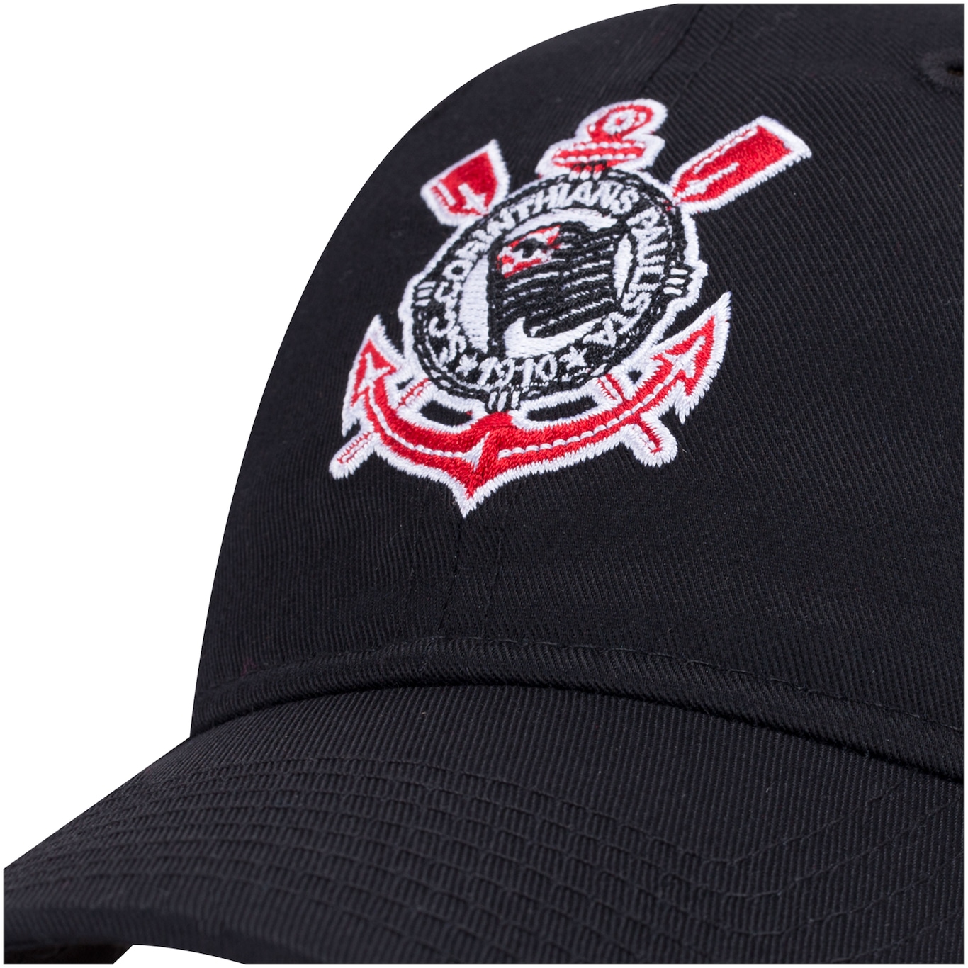 Boné Aba Curva do Corinthians New Era 920 - Strapback - Adulto - Foto 4