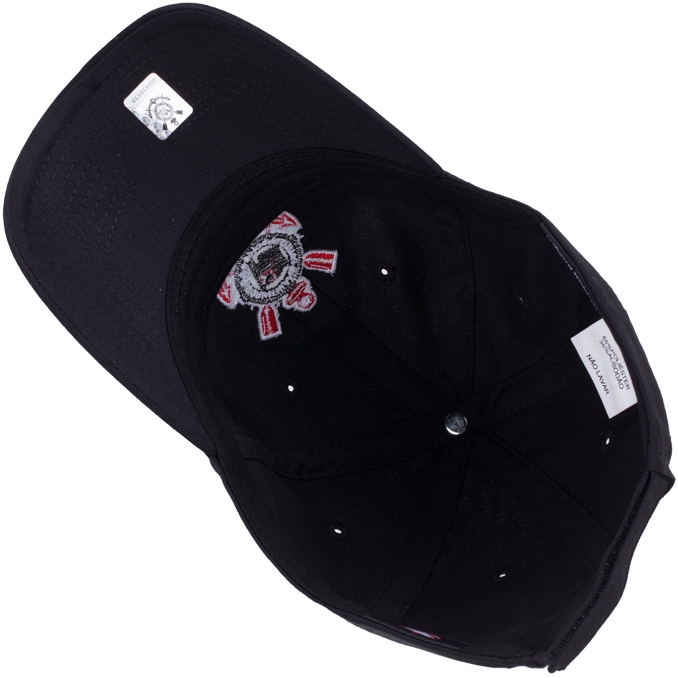 Boné Aba Curva do Corinthians New Era 920 - Strapback - Adulto - Foto 6