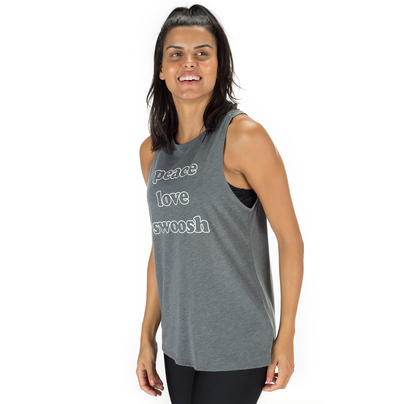 Camiseta Regata Nike Yoga Tank GRX - Feminina