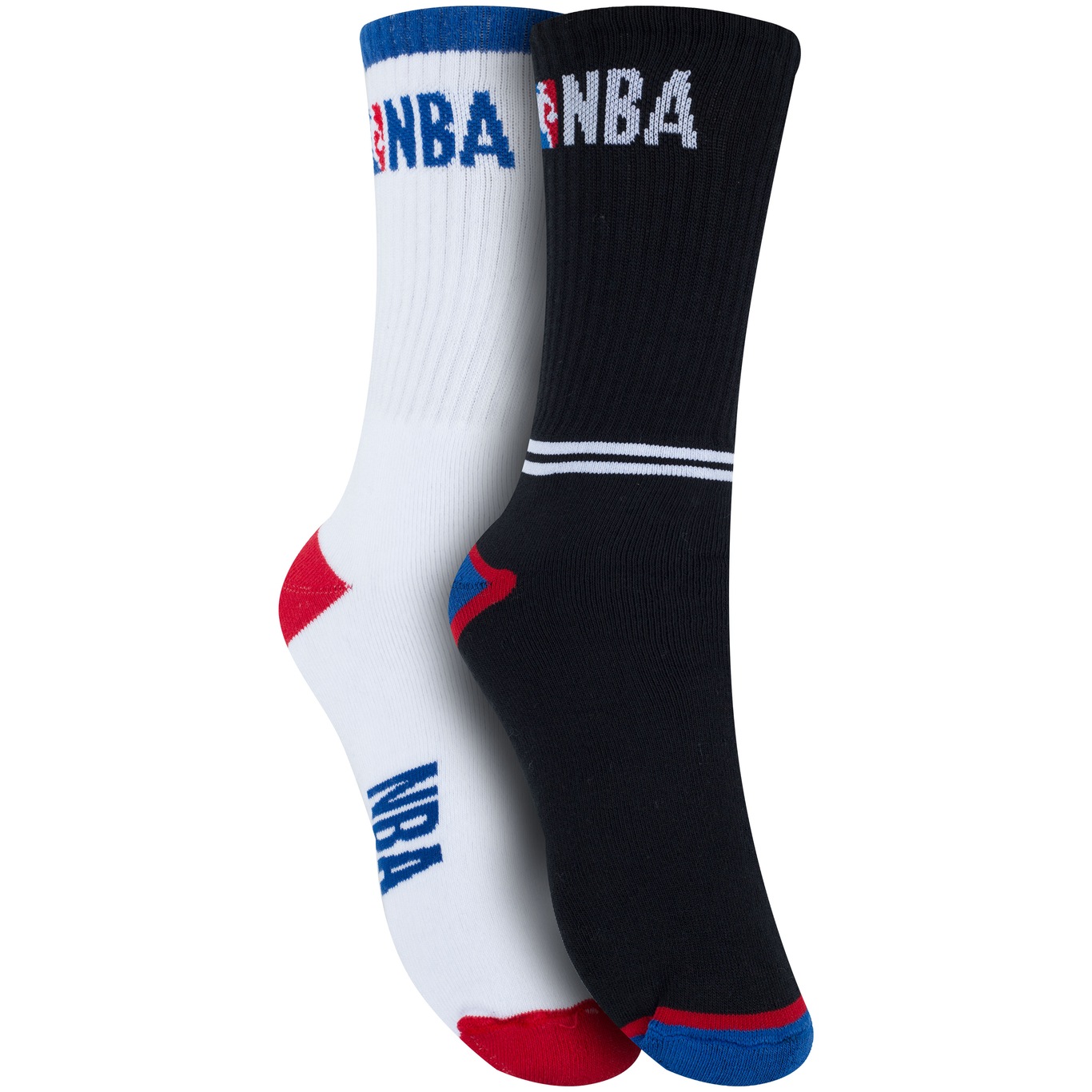 Kit de Meias Cano Alto NBA Logo com 2 Pares - 39 a 43 - Adulto | Centauro