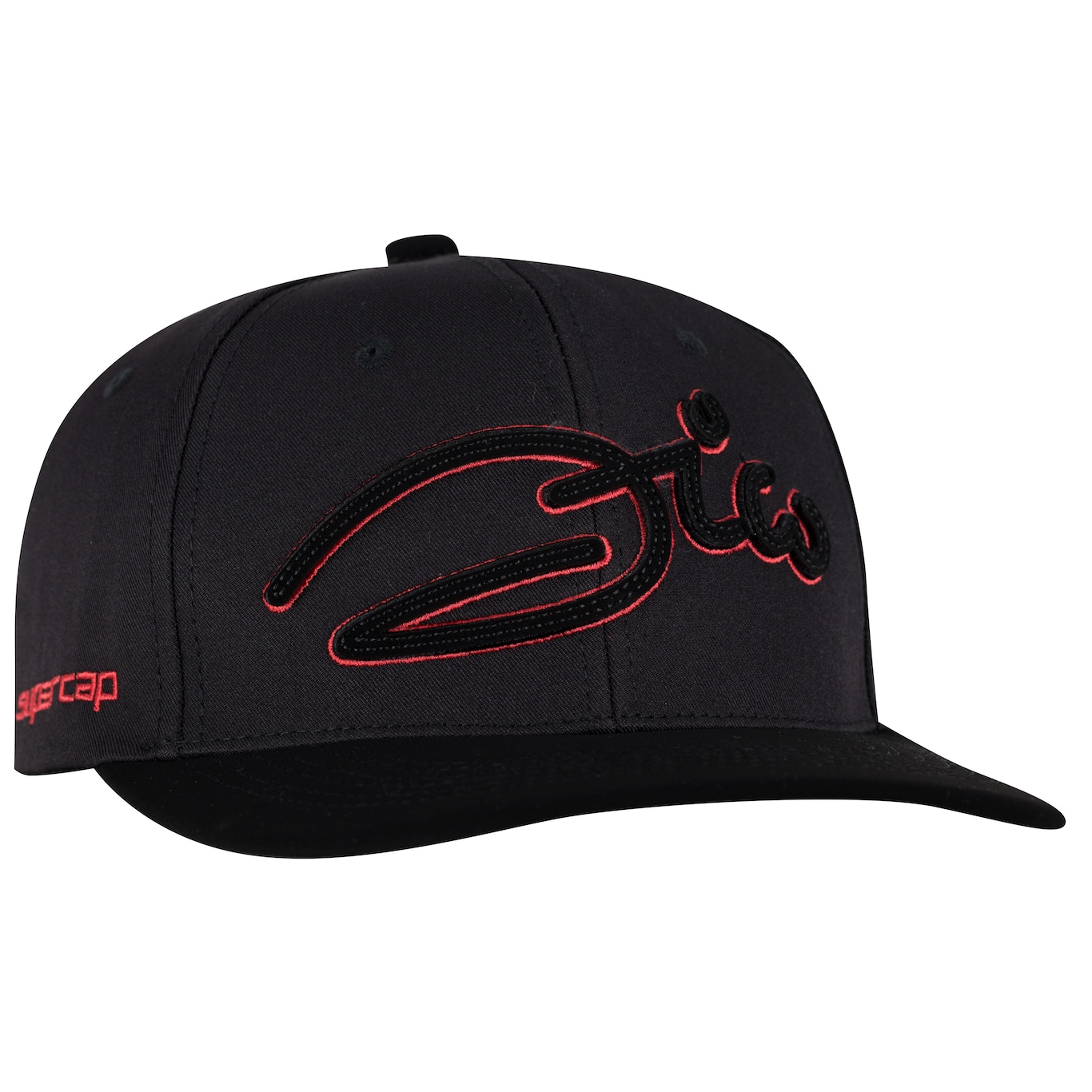 Boné Aba Curva do Flamengo Zico Supercap Bordado Frente - Snapback - Adulto - Foto 5