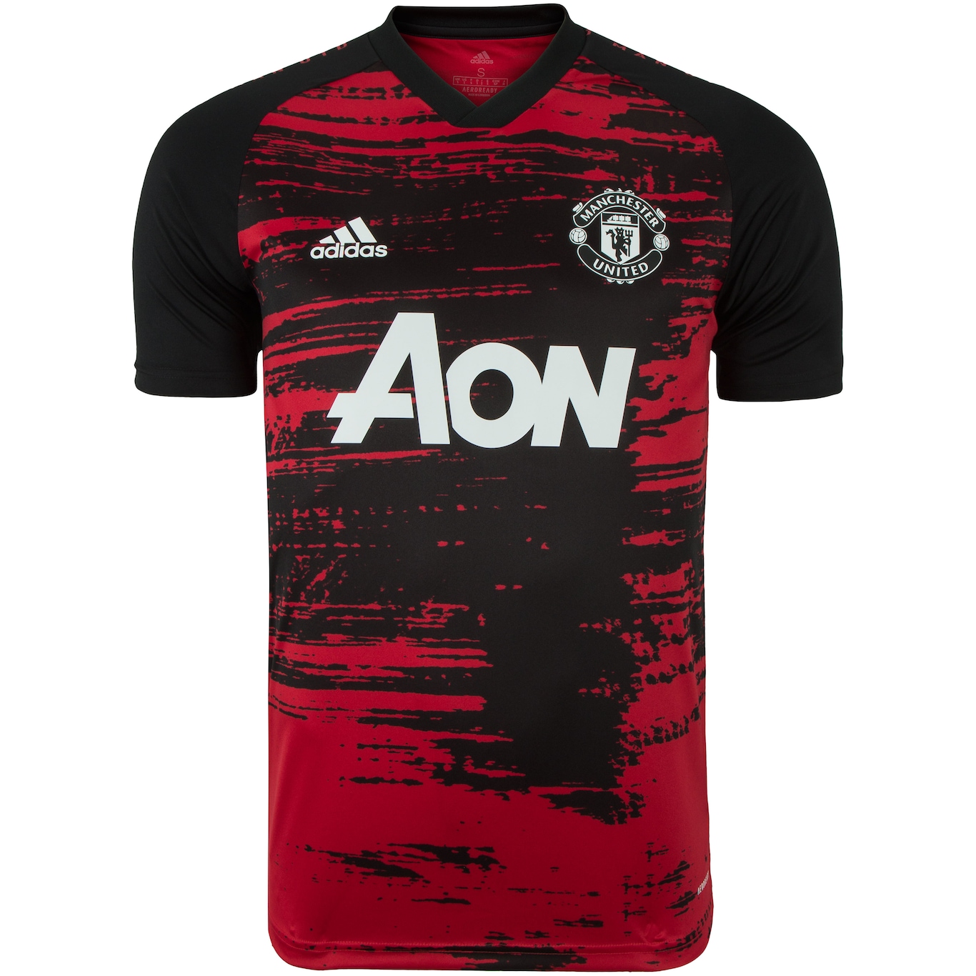Camisa Pré-Jogo Manchester United 20/21 adidas - Masculina