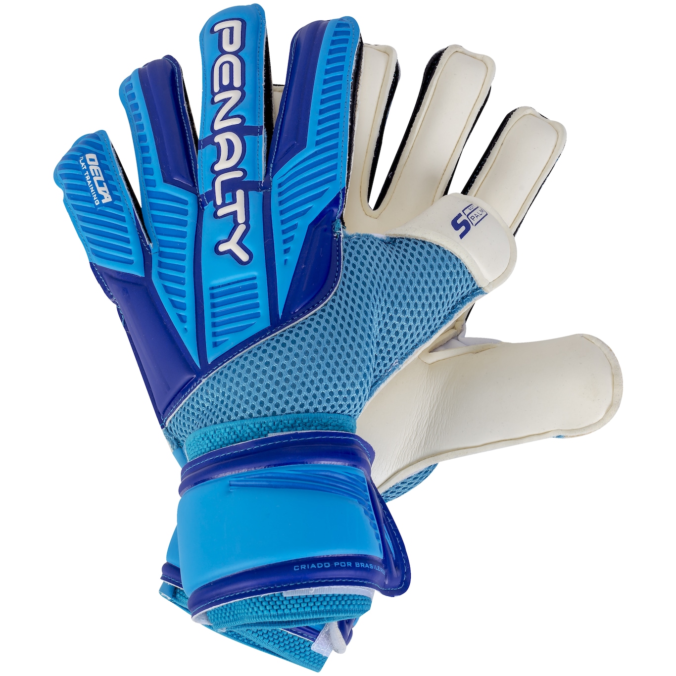 Luvas de Goleiro Penalty Delta Flat Training X - Adulto - Foto 1