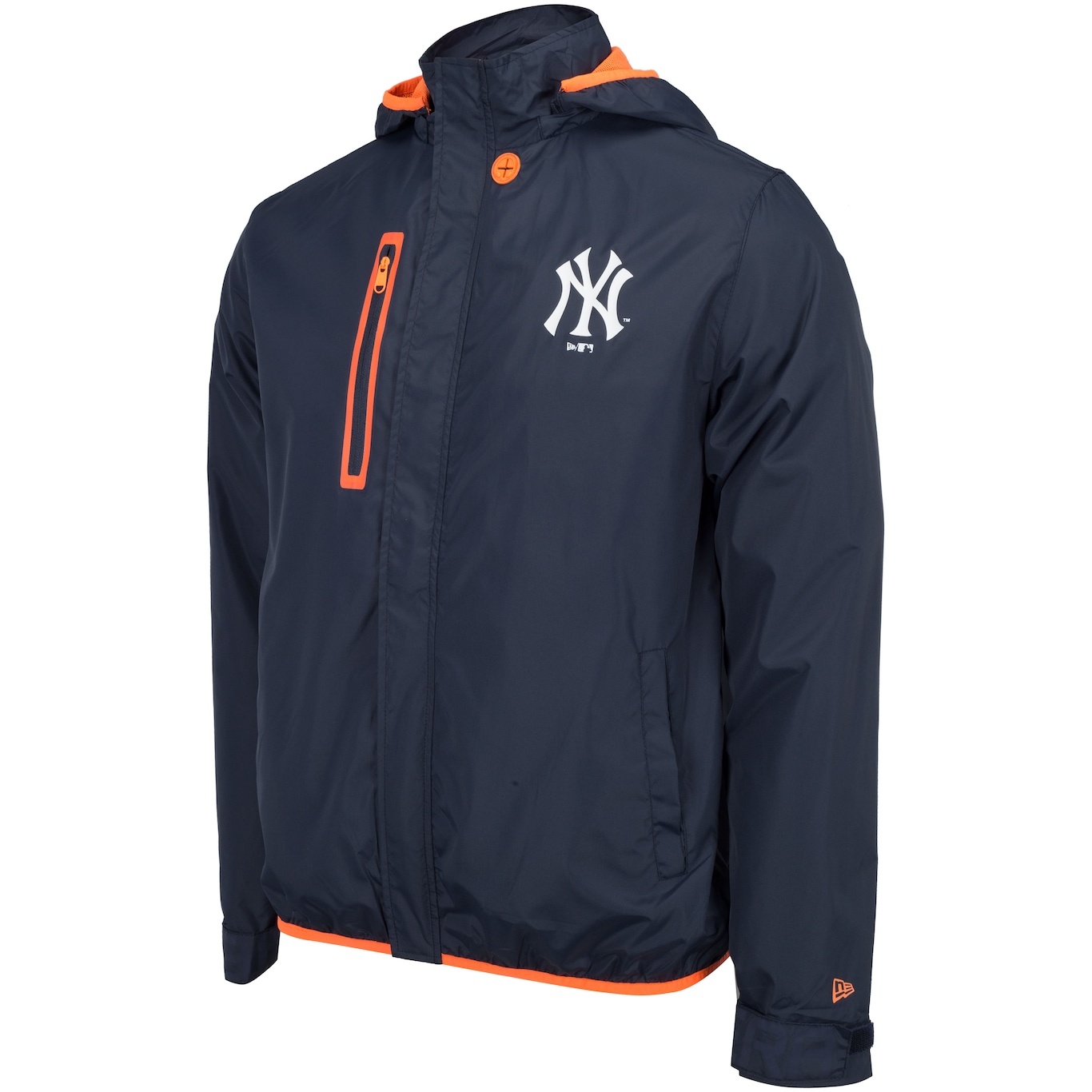 Jaqueta Com Capuz New Era Neon New York Yankees - Masculina - Foto 3