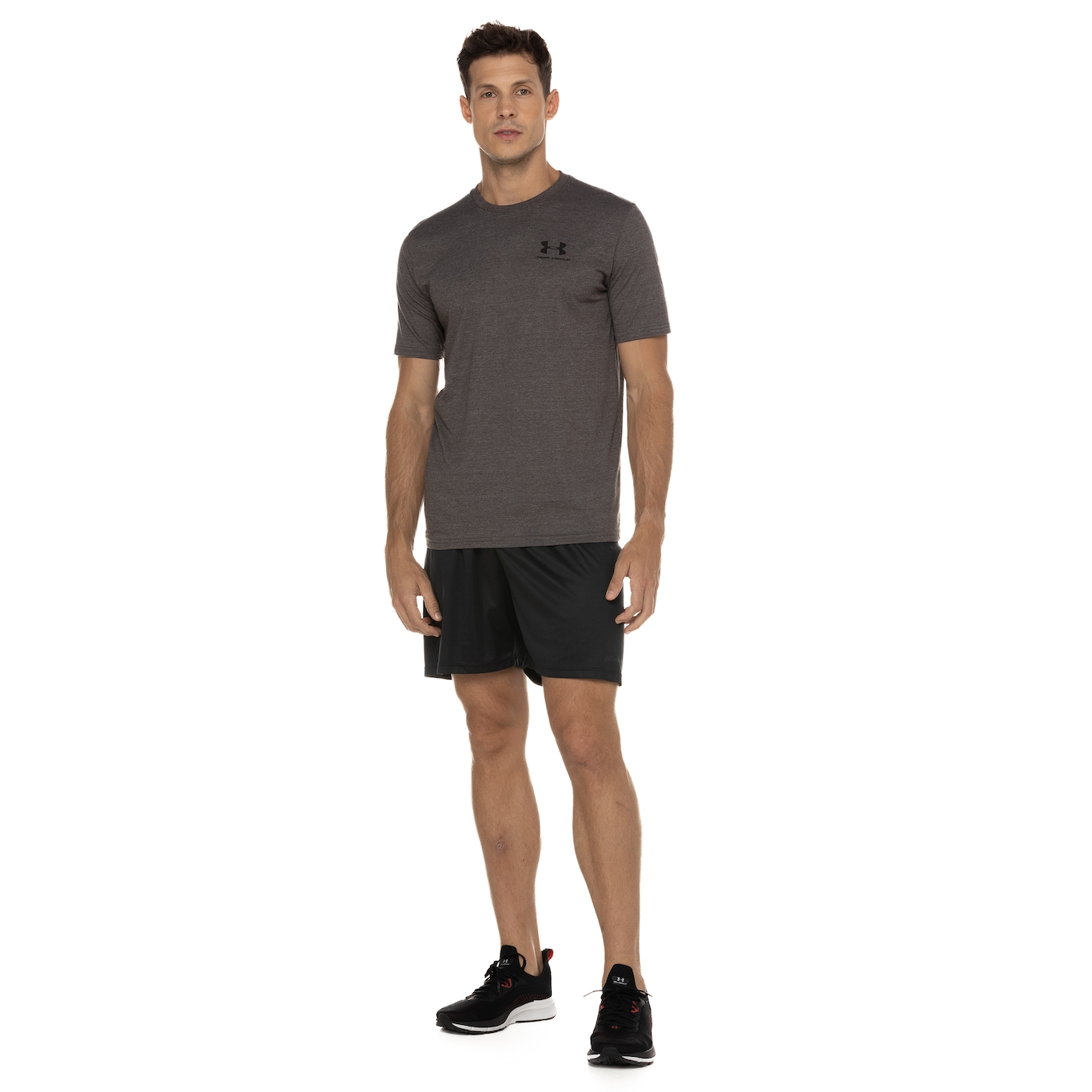 Camiseta Under Armour Sportstyle Left - Masculina - Foto 4