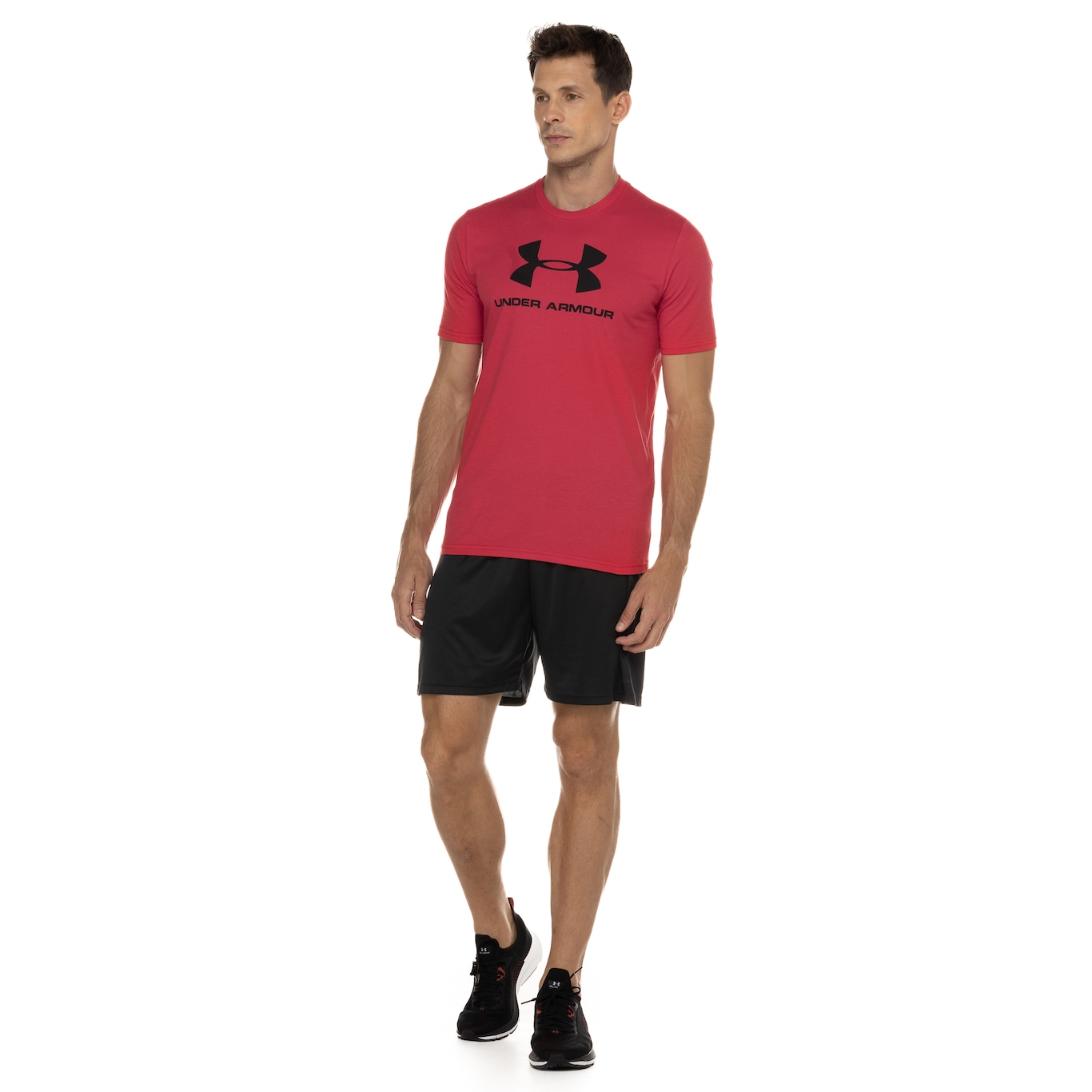 Camiseta Under Armour Sportstyle Log - Masculina - Foto 4