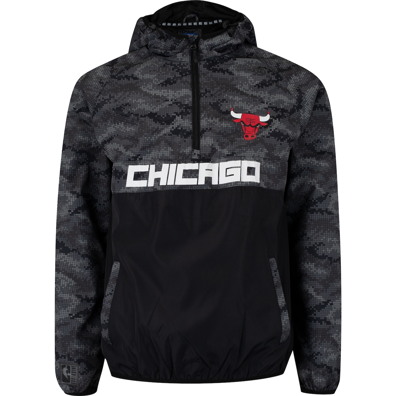 Blusão Chicago Bulls NBA com Capuz N100A - Masculino - Foto 5