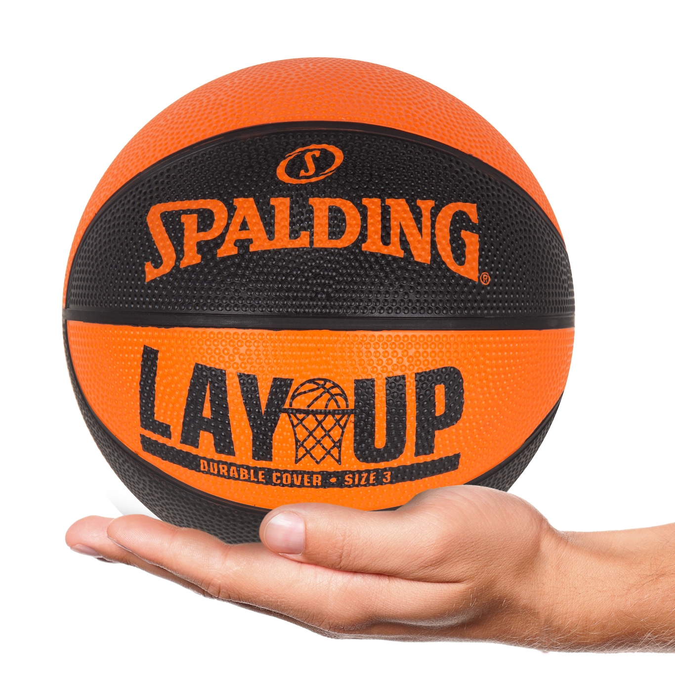 Bola de Basquete Spalding Lay Up - Infantil - Foto 1