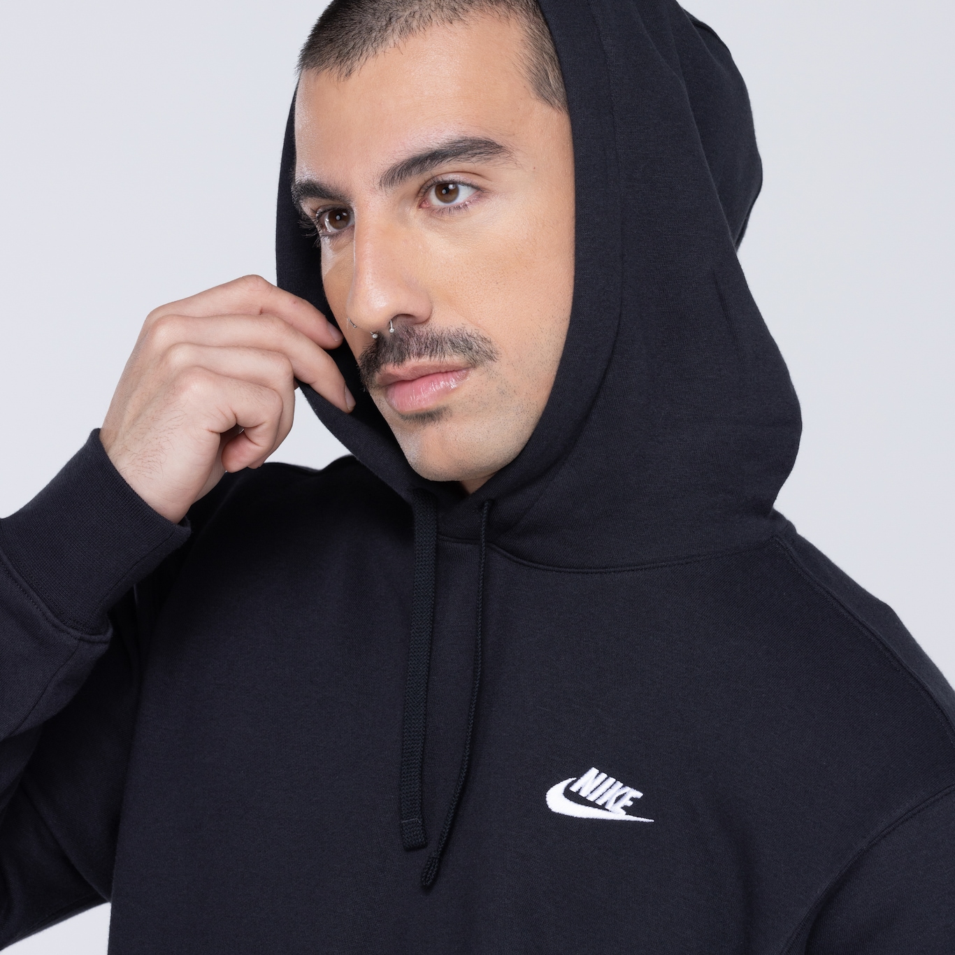 Blusão com Capuz Nike Hoodie PO PB - Masculino - Foto 5