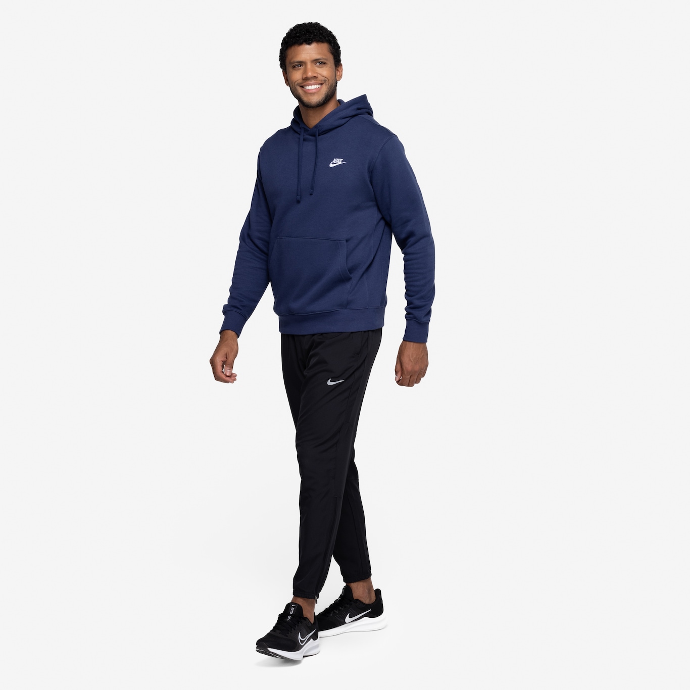 Blusão com Capuz Nike Hoodie PO PB - Masculino - Foto 4