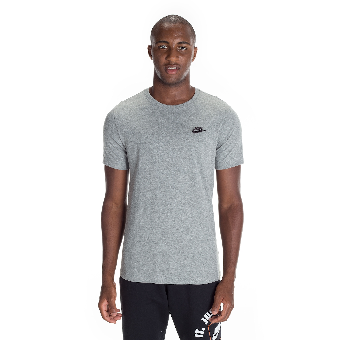 Camiseta Nike Sportswear Club AOP Masculina Black - Base