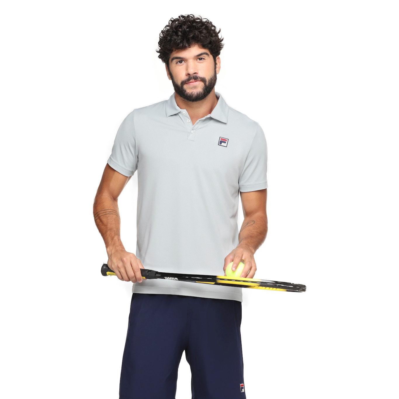 Camisa Polo Fila Action III - Masculina - Foto 5