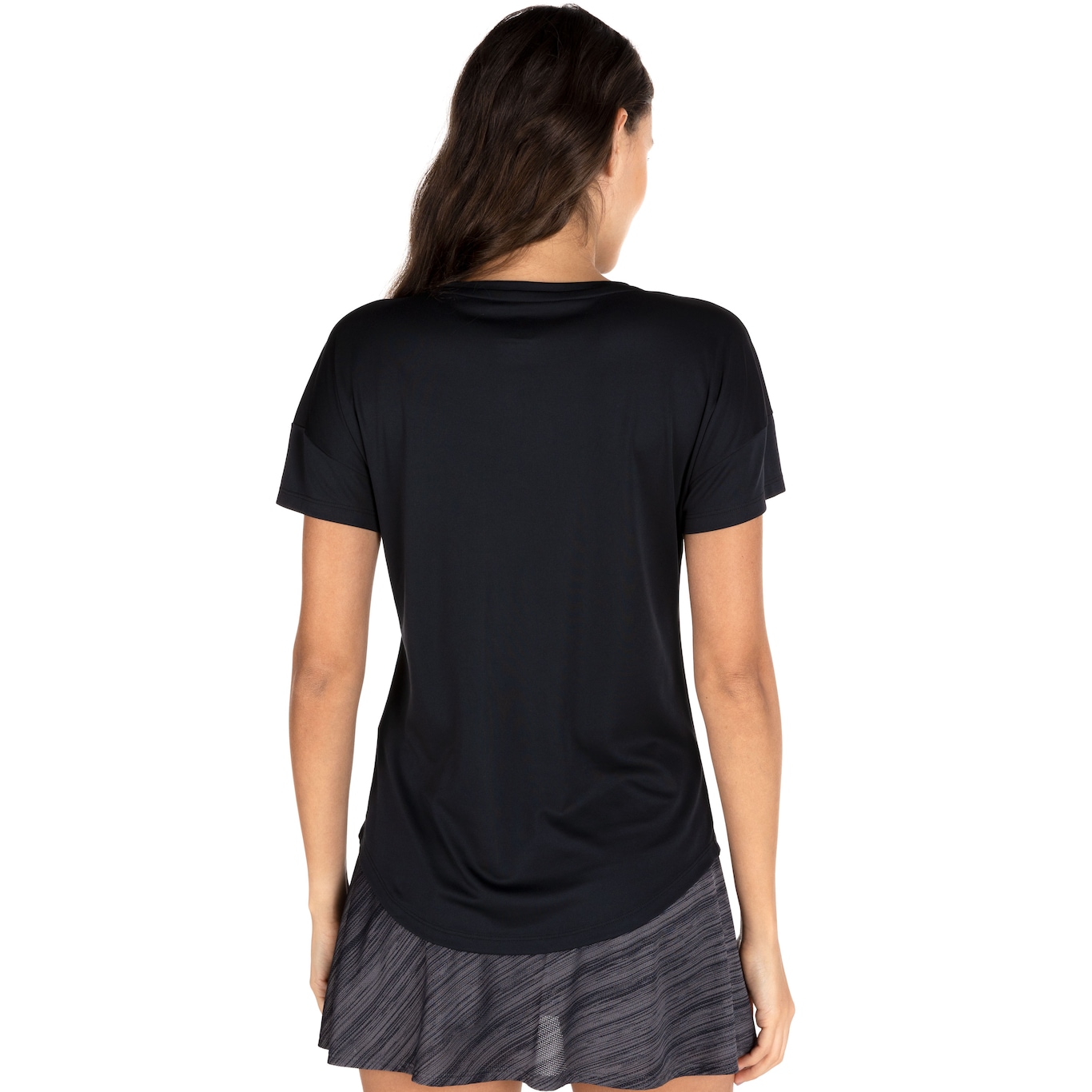 Camiseta Fila Manga Curta com Proteção UV Basic Sports - Feminina - Foto 3