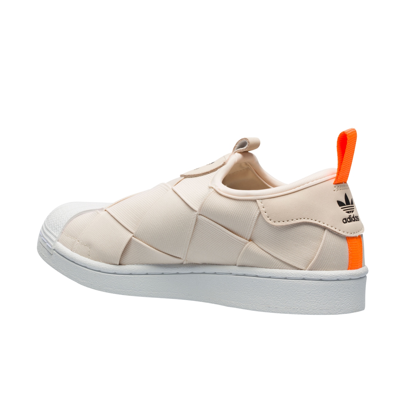 Adidas original superstar 2025 slip on orange