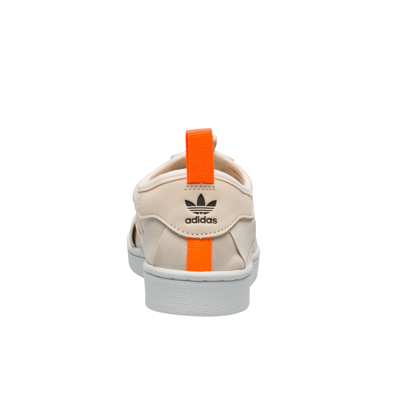 Adidas original superstar slip store on orange