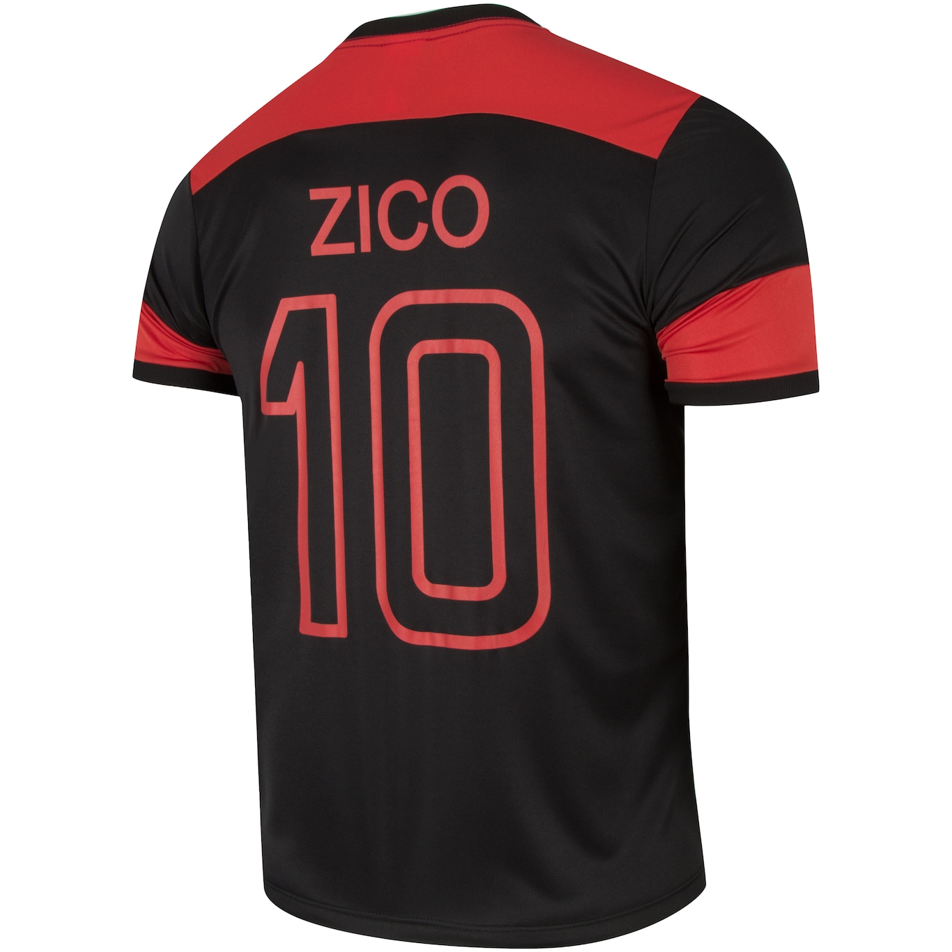 Camiseta do Flamengo Zico Retrô - Masculina - Foto 4