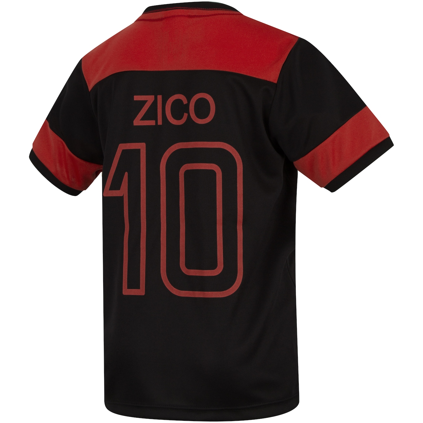 Camiseta do Flamengo Zico Retrô - Infantil - Foto 4