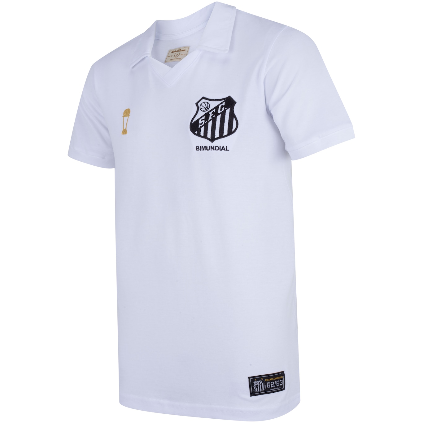 Camiseta do Santos 1962 RetrôMania - Masculina - Foto 3