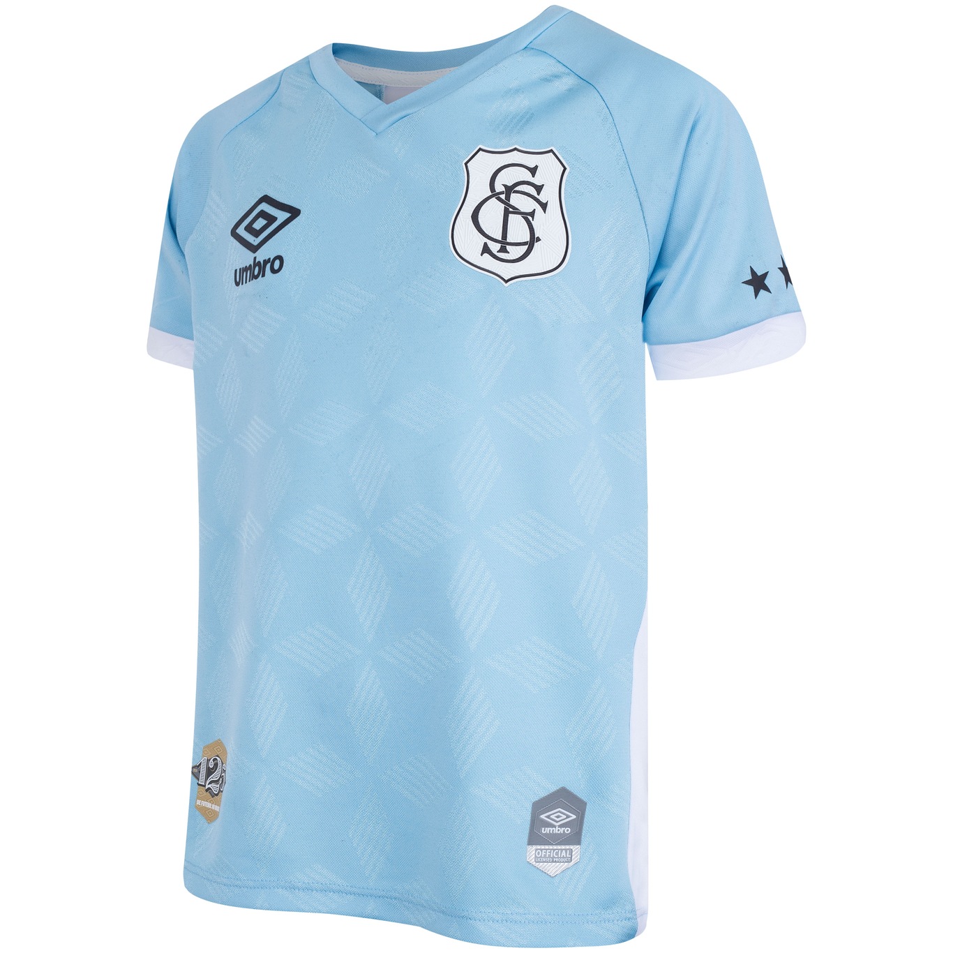 Kit de Uniforme de Futebol do Santos III 2020 Umbro com Camisa e Calção - Infantil - Foto 3