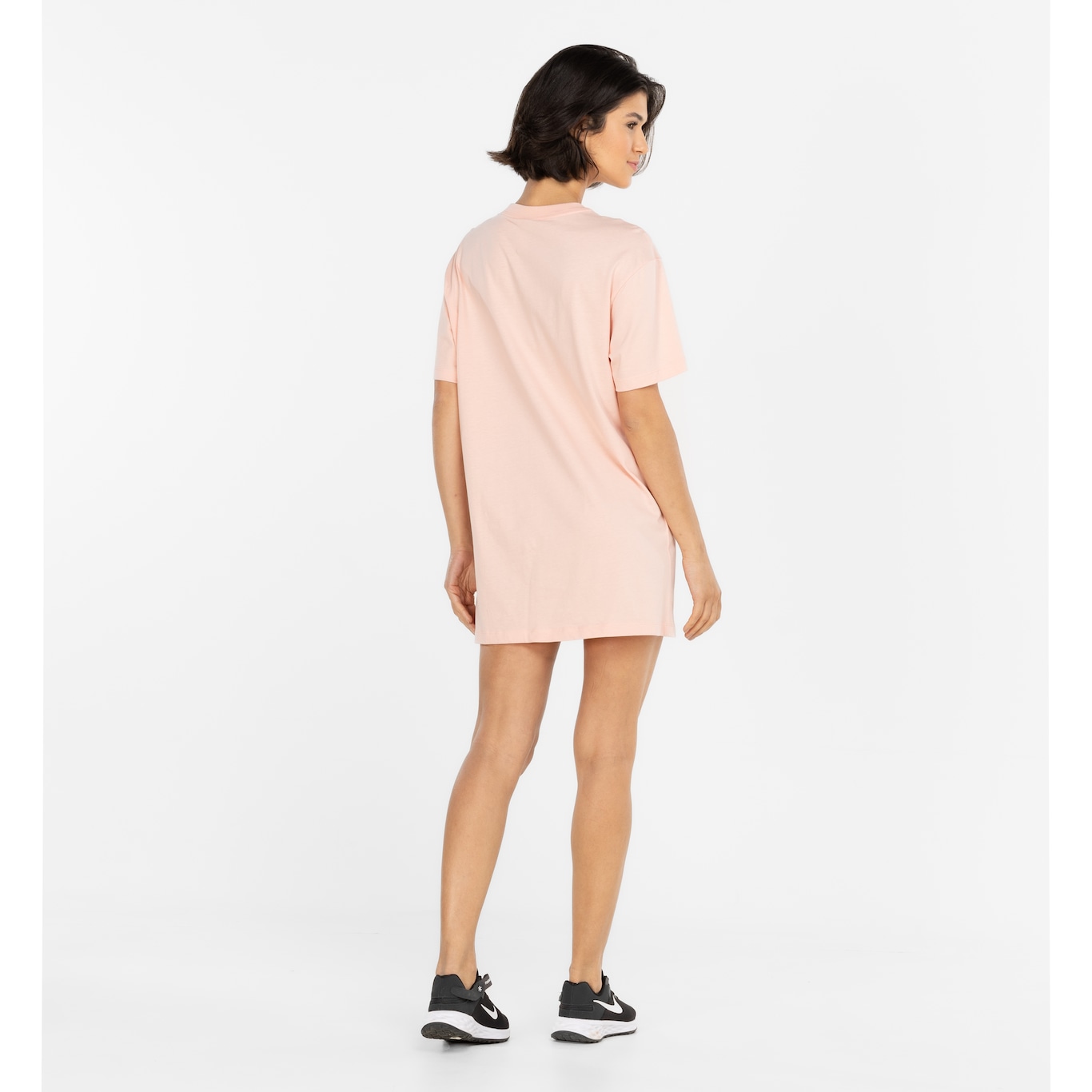 Vestido Nike Infantil Futura Tshirt Dress Preto - Compre Agora