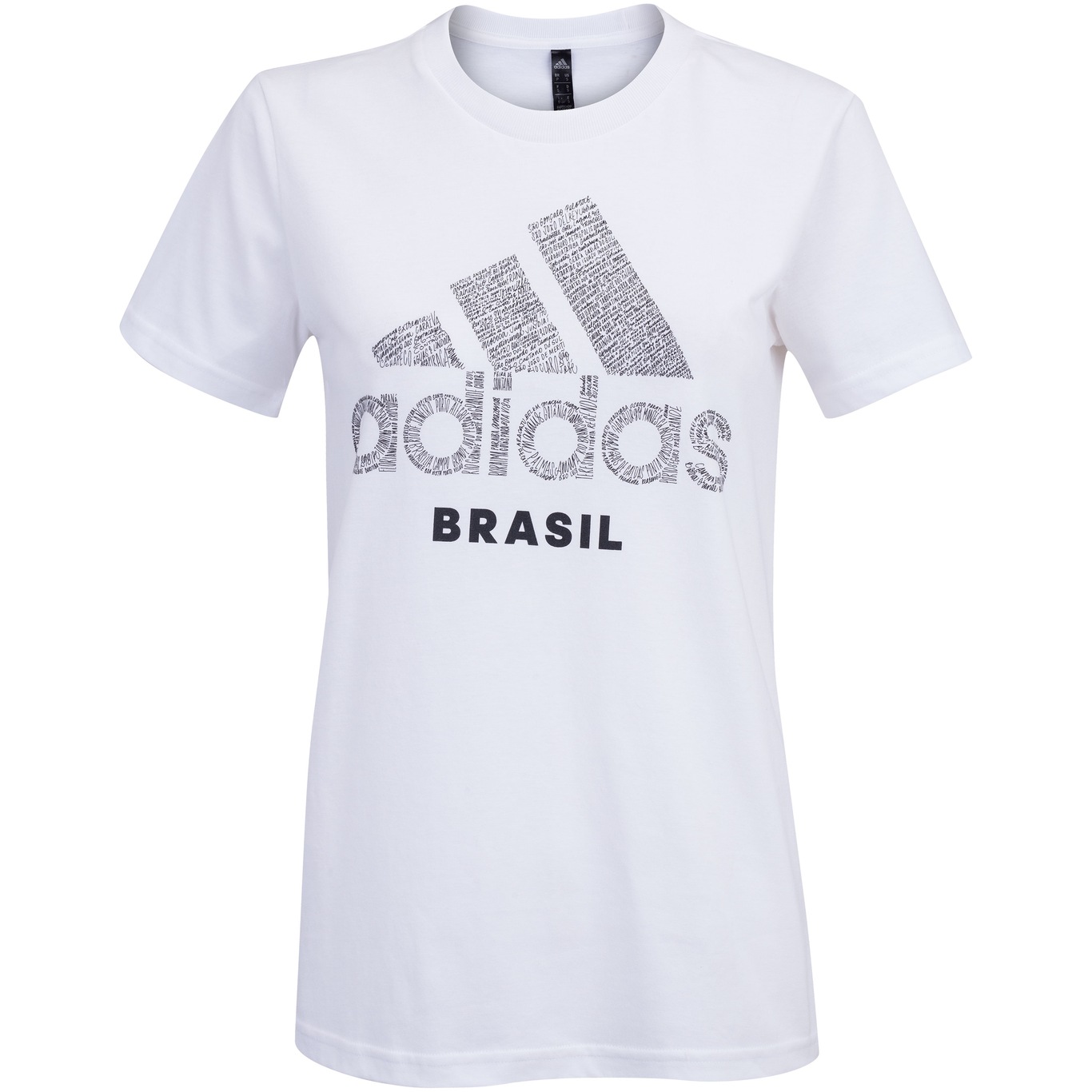 Camiseta adidas Brasil Scrawl Feminina