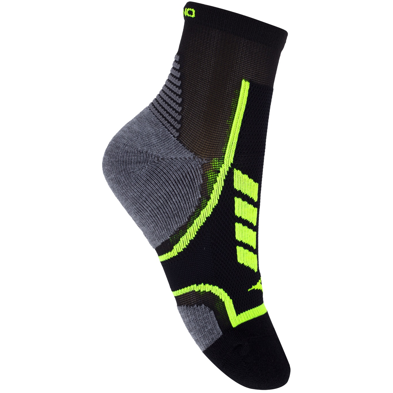 Meia Cano Curto Mizuno DryLite Trail Sock - Adulto - Foto 1