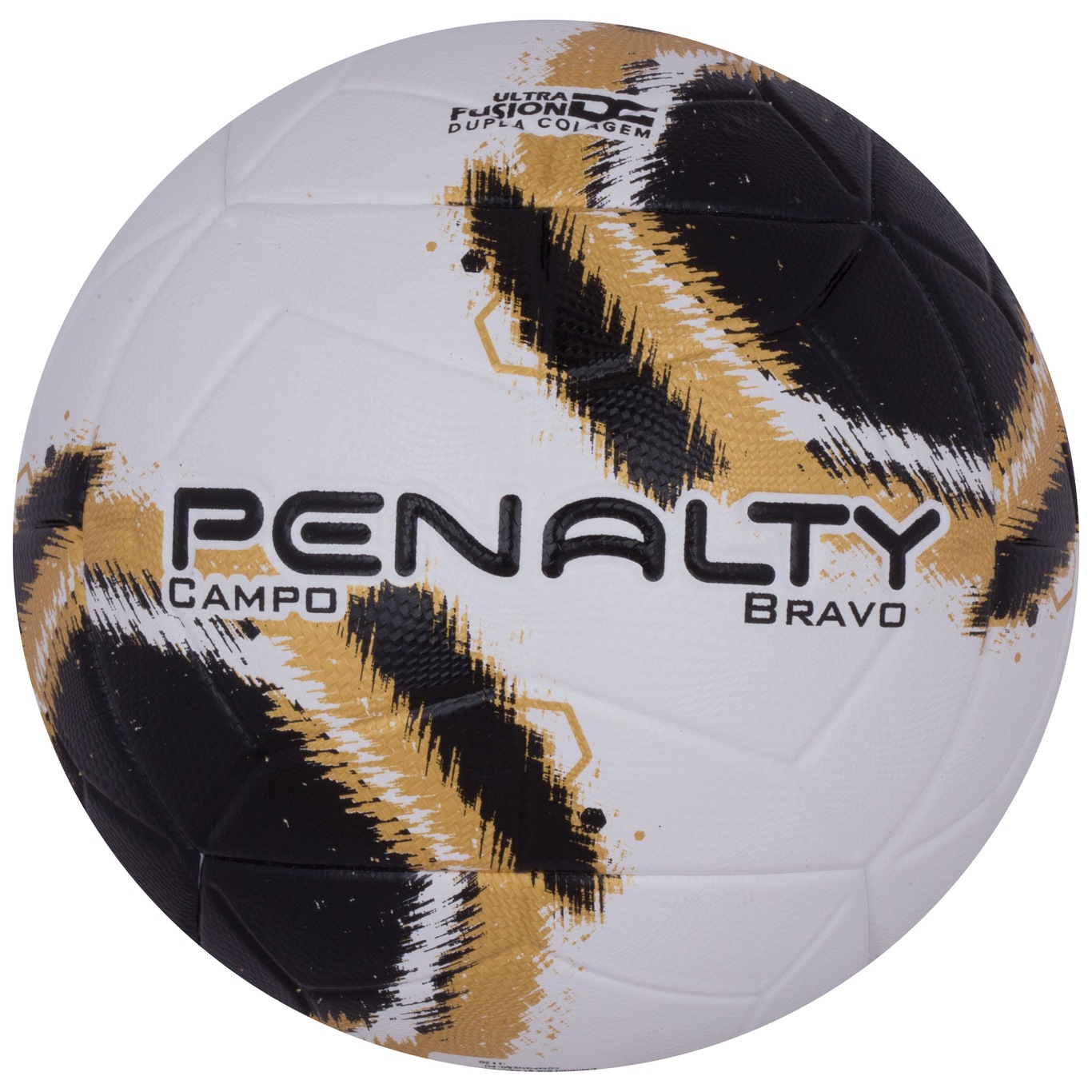 Bola de Futebol Campo Penalty Torcida XXI - Branco+Preto