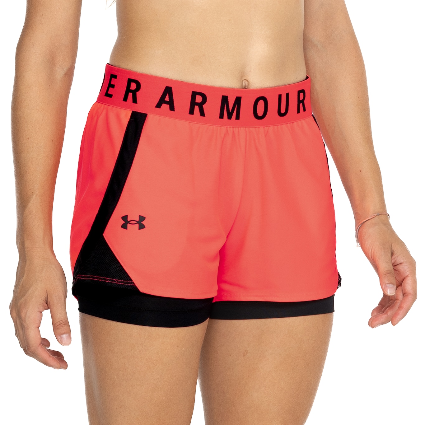 Shorts Under Armour Heatgear Play Up 2 In 1 - Feminino - Video 1