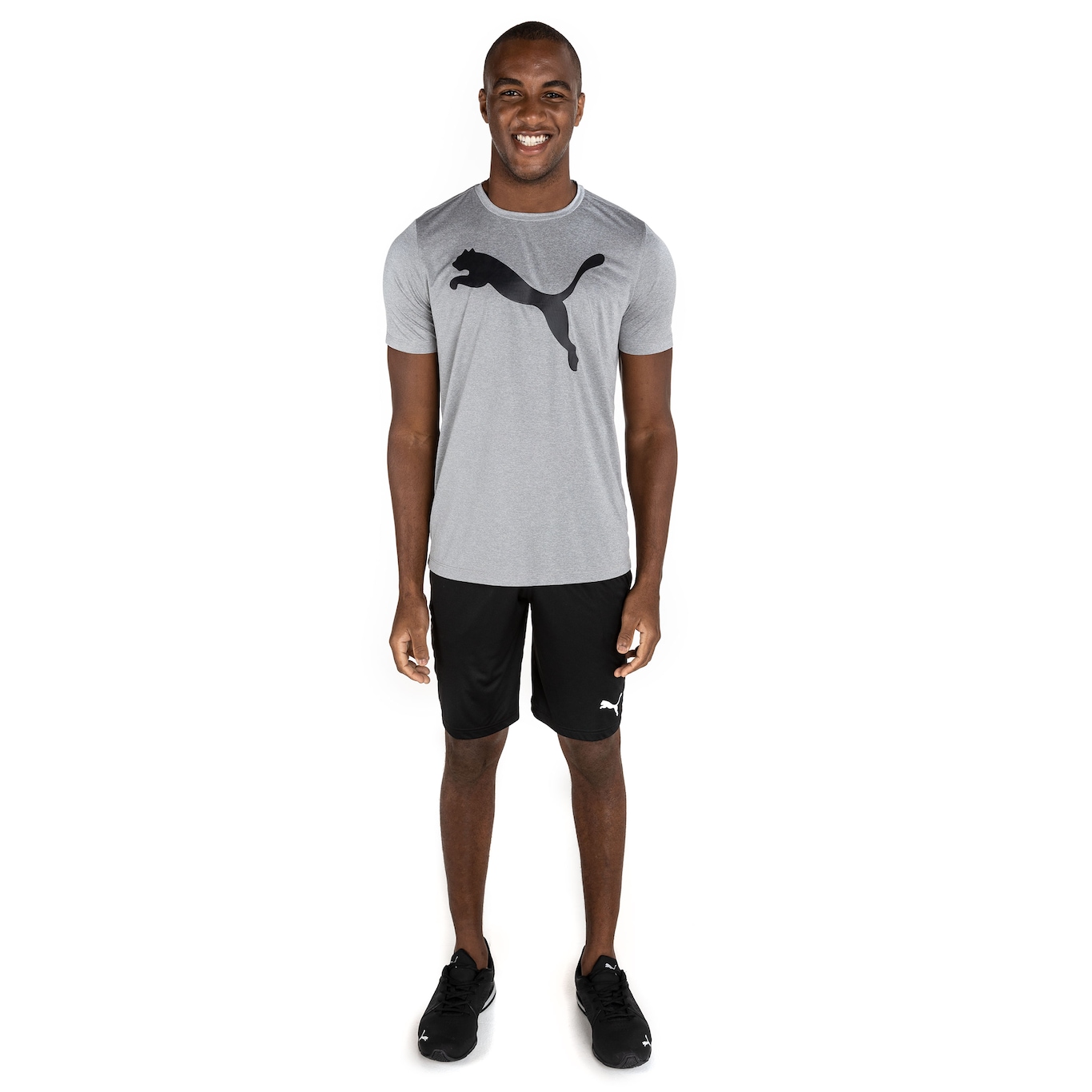 Camiseta Puma Active Big Logo - Masculina - Foto 4