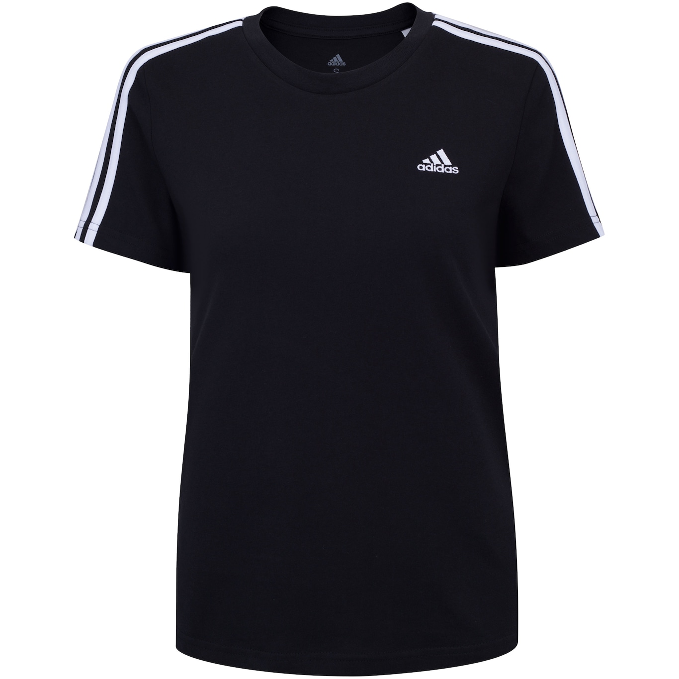 Camiseta adidas Essentials 3 Listras - Feminina - Foto 6