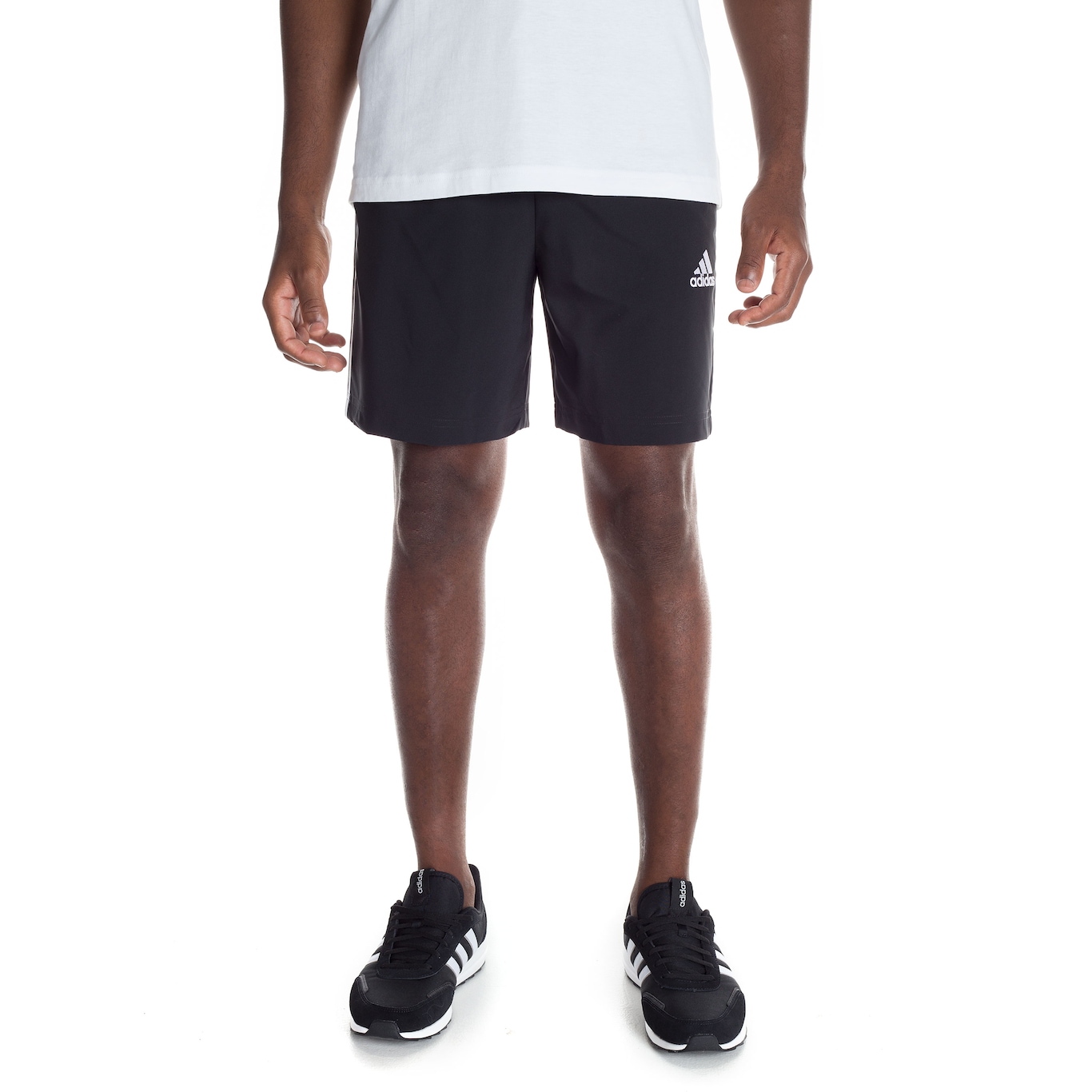 Bermuda Moletom adidas Essentials - Masculina - Foto 1