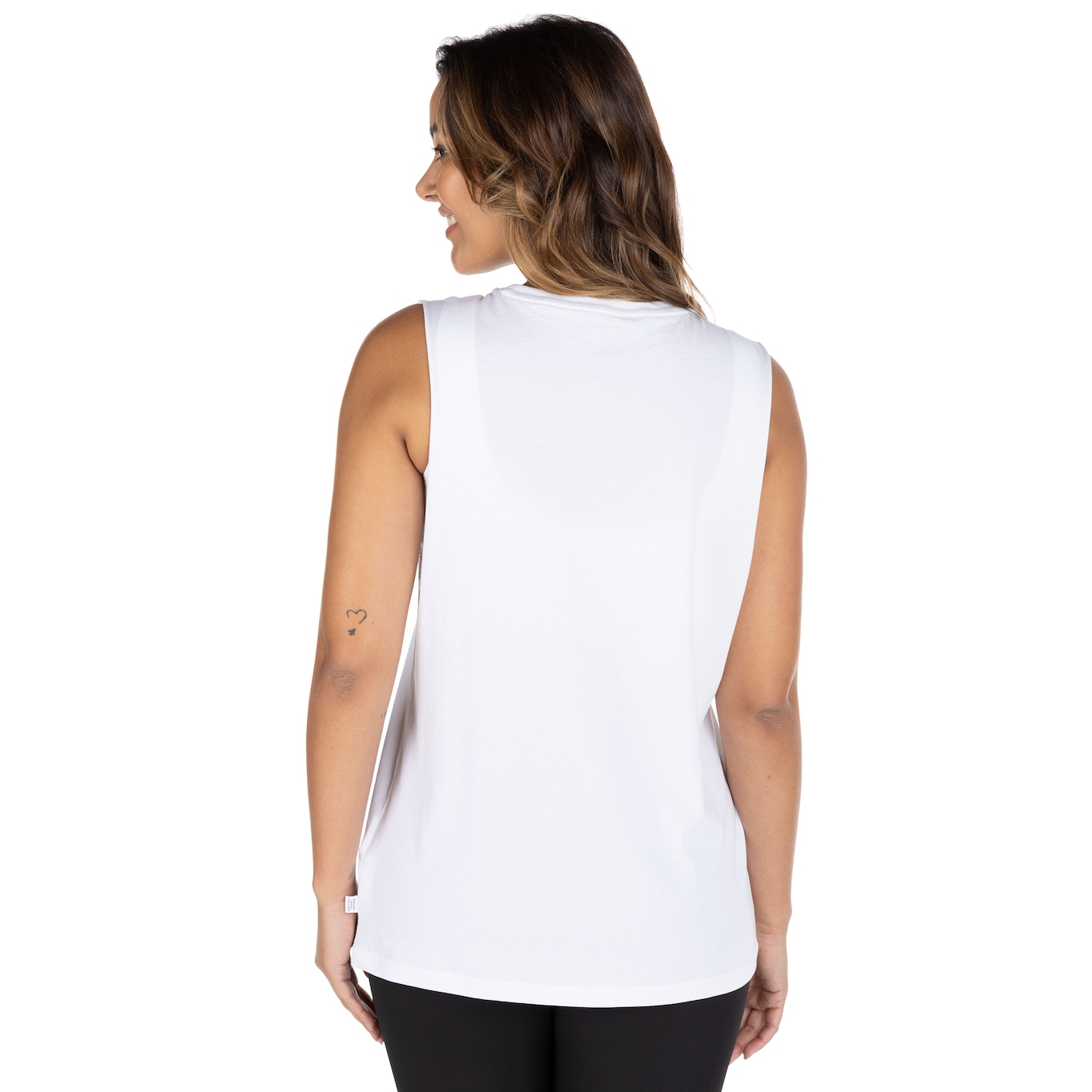 Camiseta Regata Puma Essentials Cut Off Logo Tank - Feminina - Foto 3