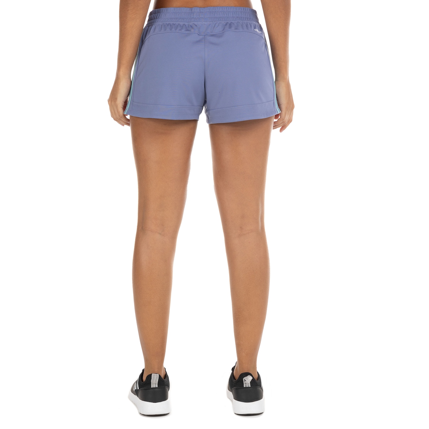 Short adidas Pacer 3-Stripes - Feminino - Foto 4